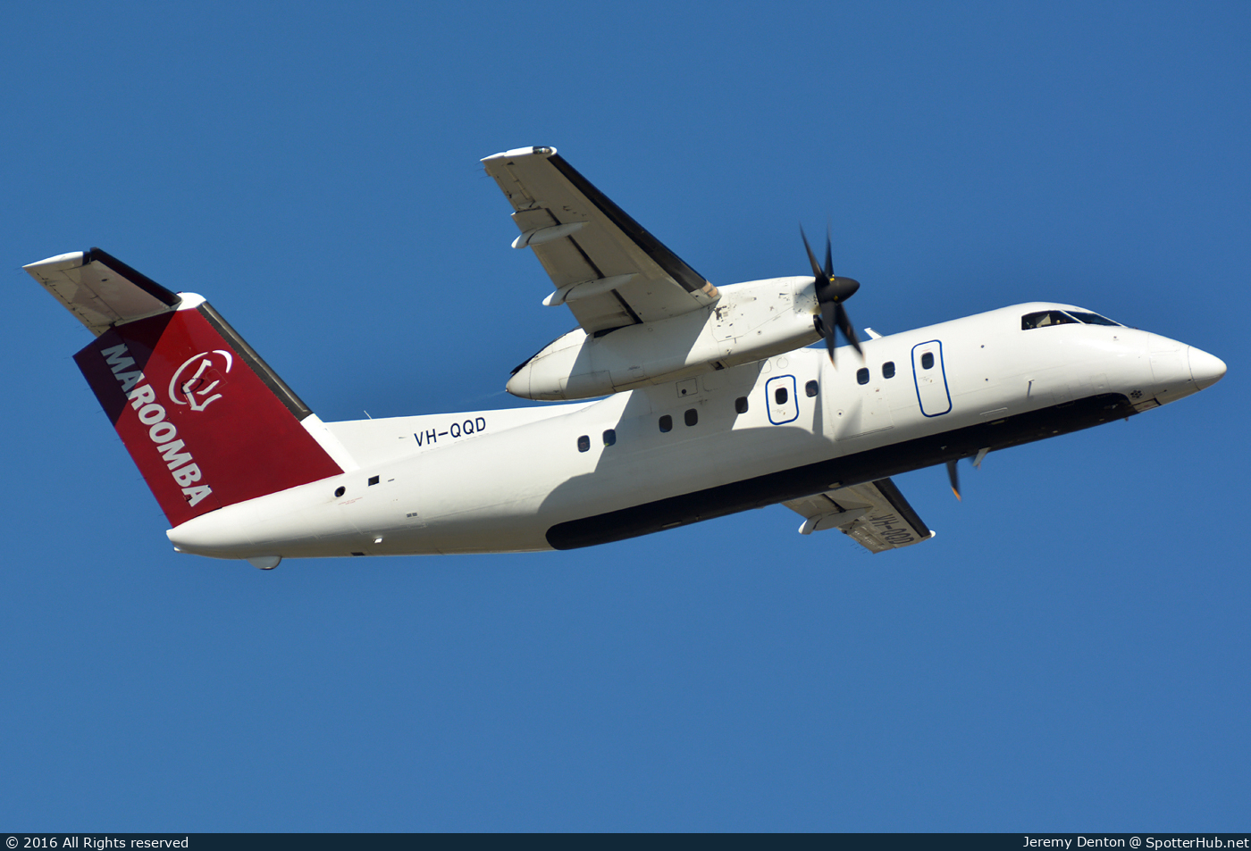 Photo of VH-QQD - De Havilland Canada DHC-8-102 Dash 8 operated by Maroomba Airlines