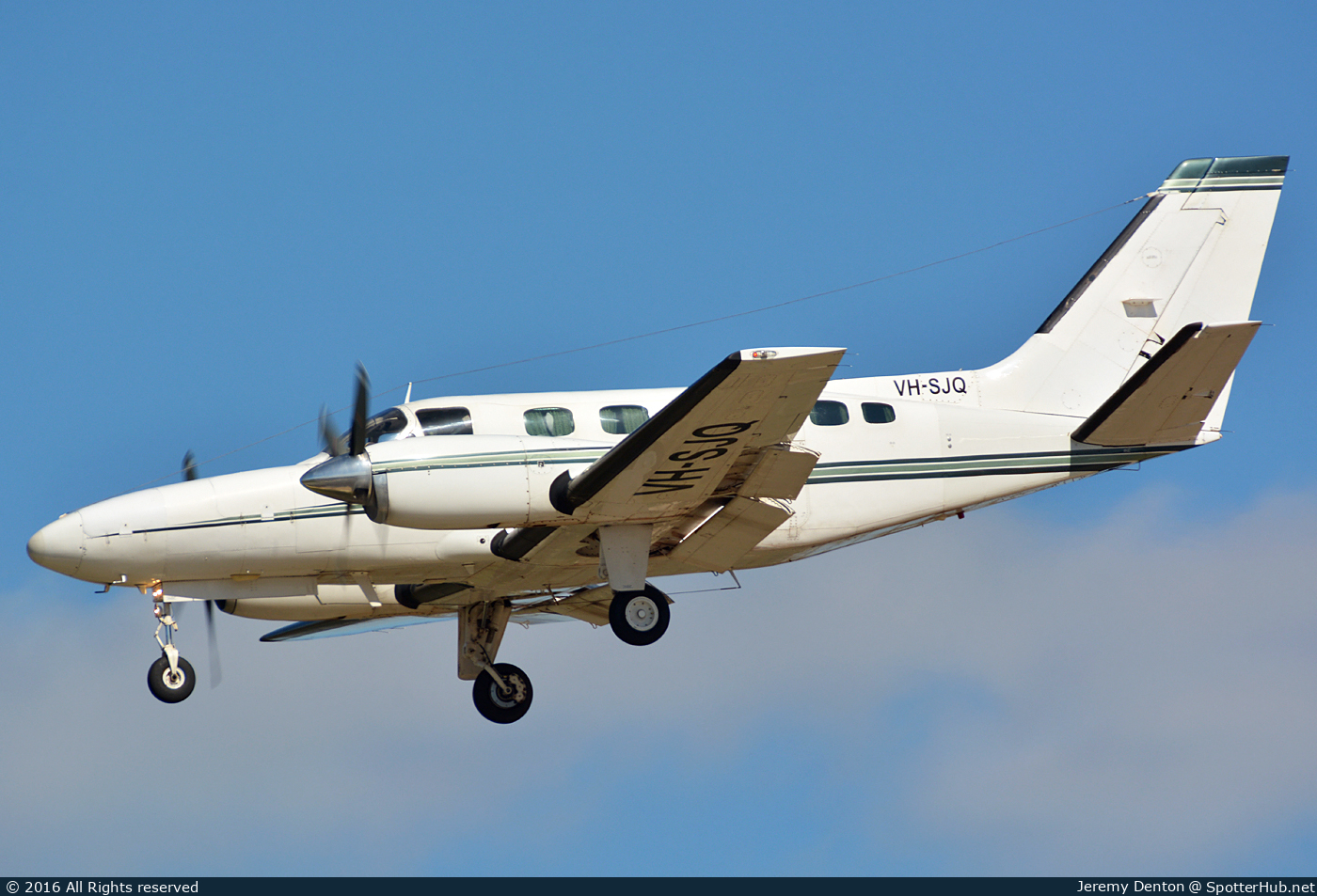 Photo of VH-SJQ - Cessna 441 Conquest II operated by Skippers Aviation