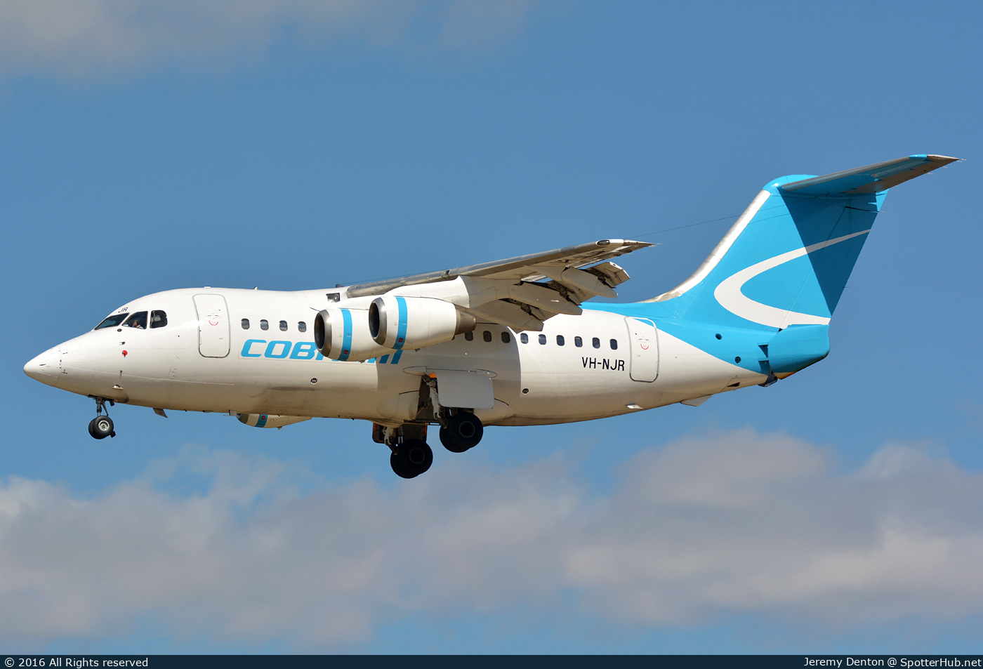 Photo of VH-NJR - British Aerospace 146-100 operated by Cobham Aviation (opb National Jet Express)