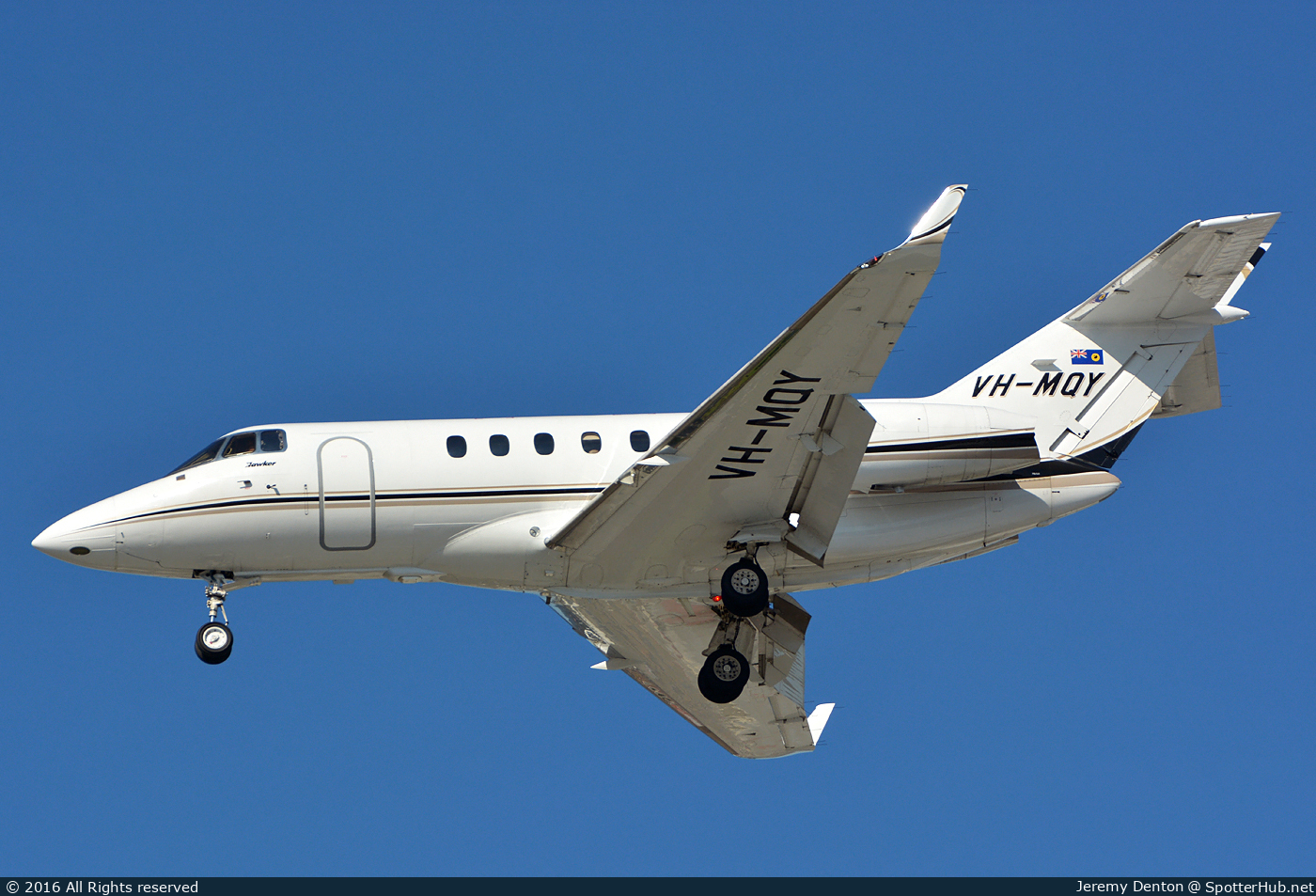 Photo of VH-MQY - Hawker Beechcraft 850XP operated by Private