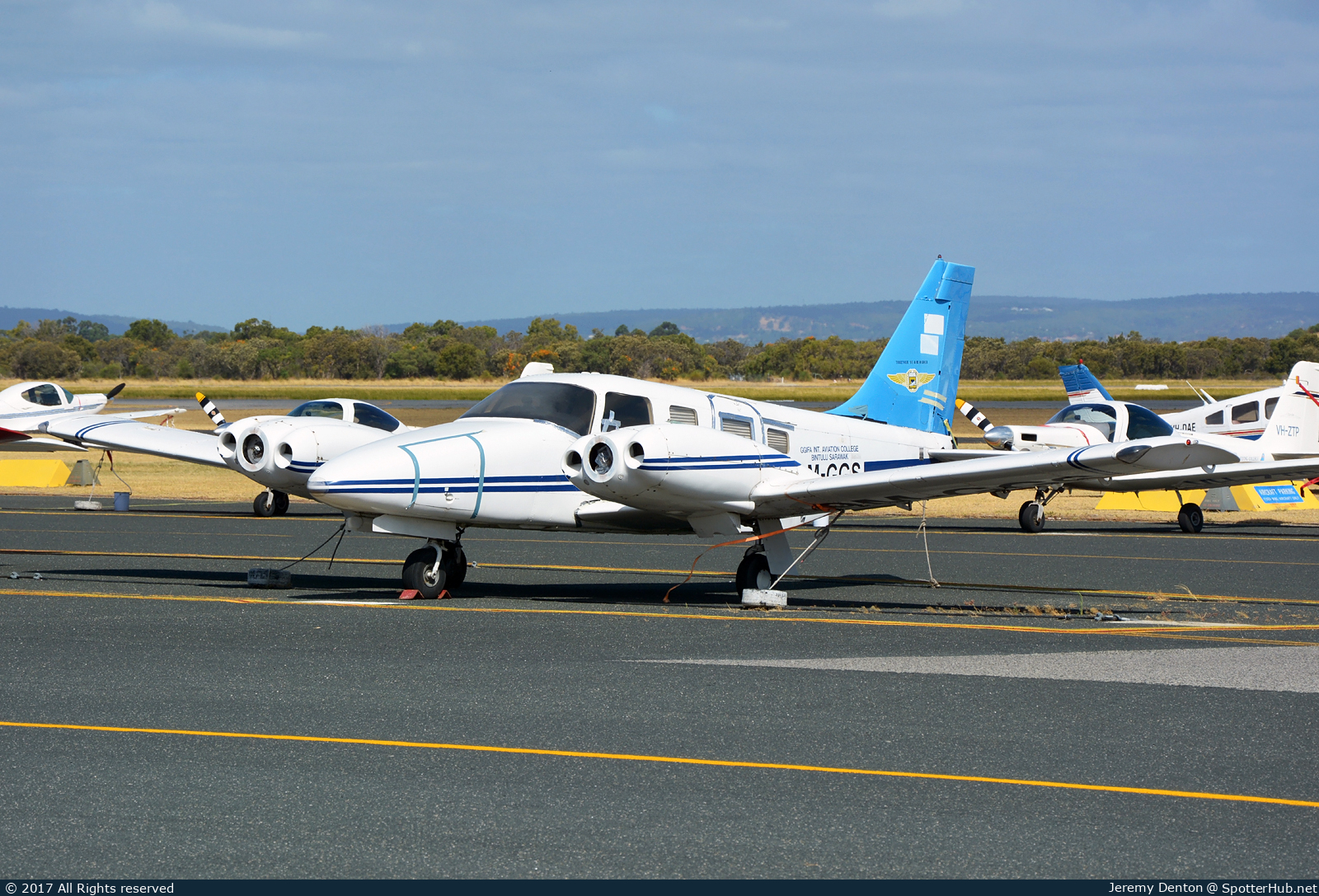 Photo of 9M-GGS - Piper PA-34-220T Seneca V operated by GGIFA Gulf Golden International Flying Academy