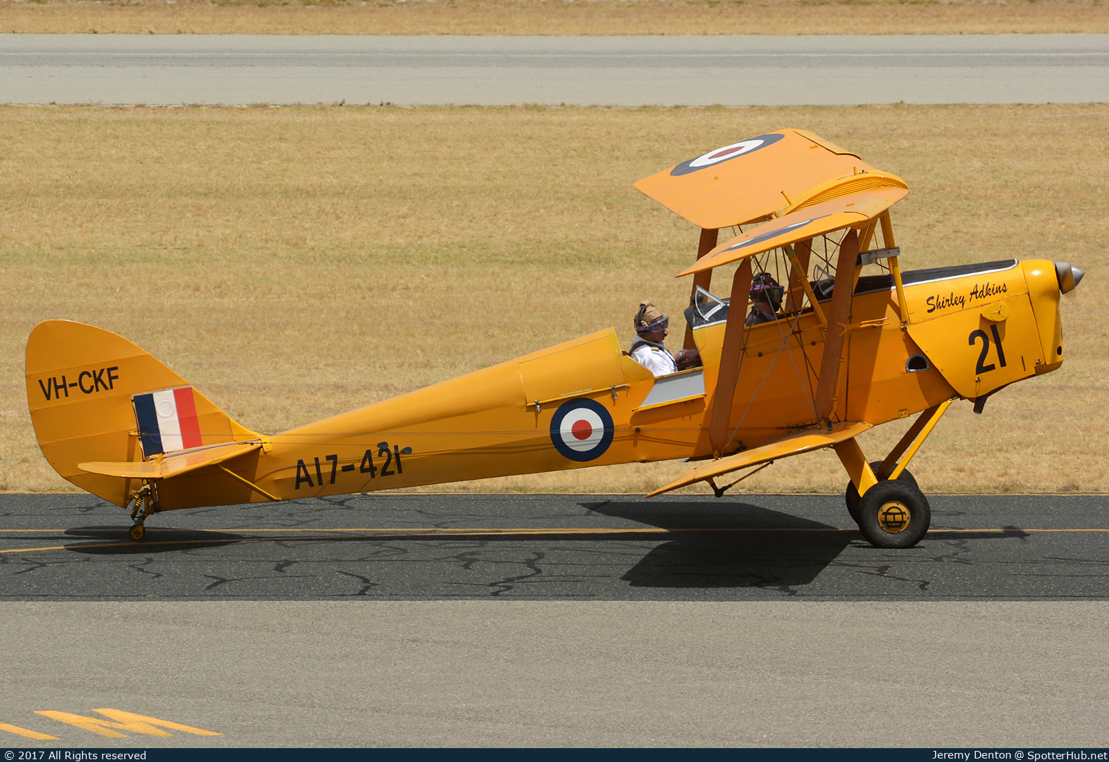 Photo of VH-CKF - De Havilland DH-82A Tiger Moth II operated by Royal Aero Club of Western Australia