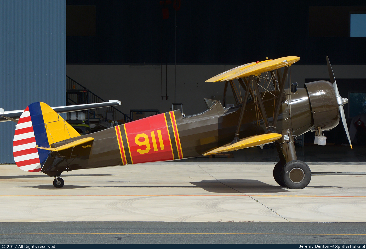 Photo of VH-PJS - Boeing PT-17 Kaydet operated by Private