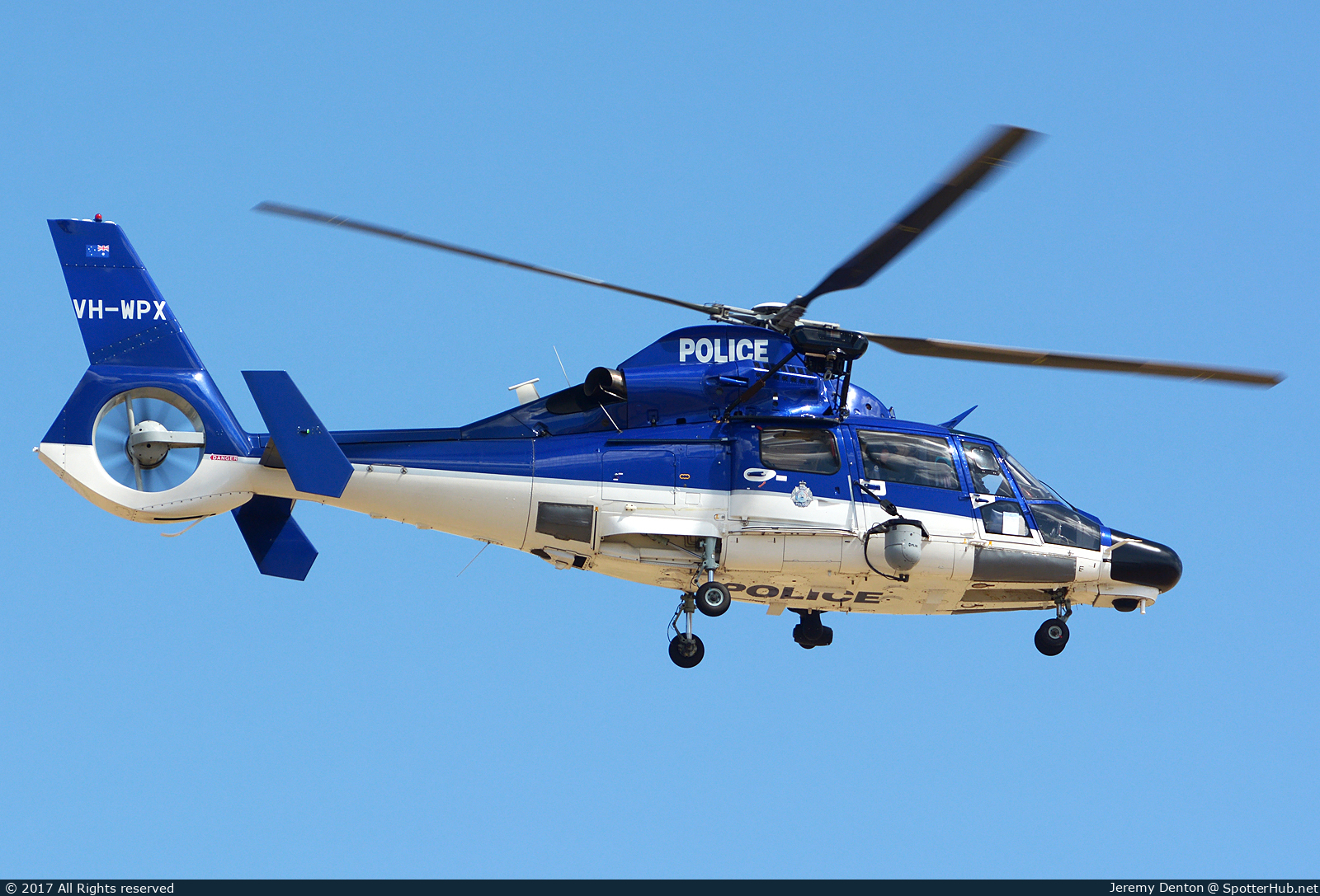 Photo of VH-WPX - Aérospatiale AS365N3+ Dauphin 2 operated by Western Australia Police