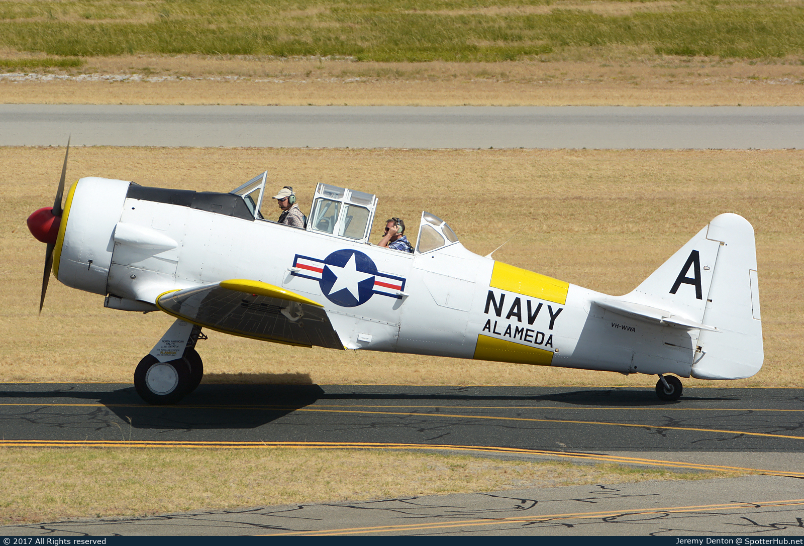 Photo of VH-WWA - North American AT-6D Texan operated by Private