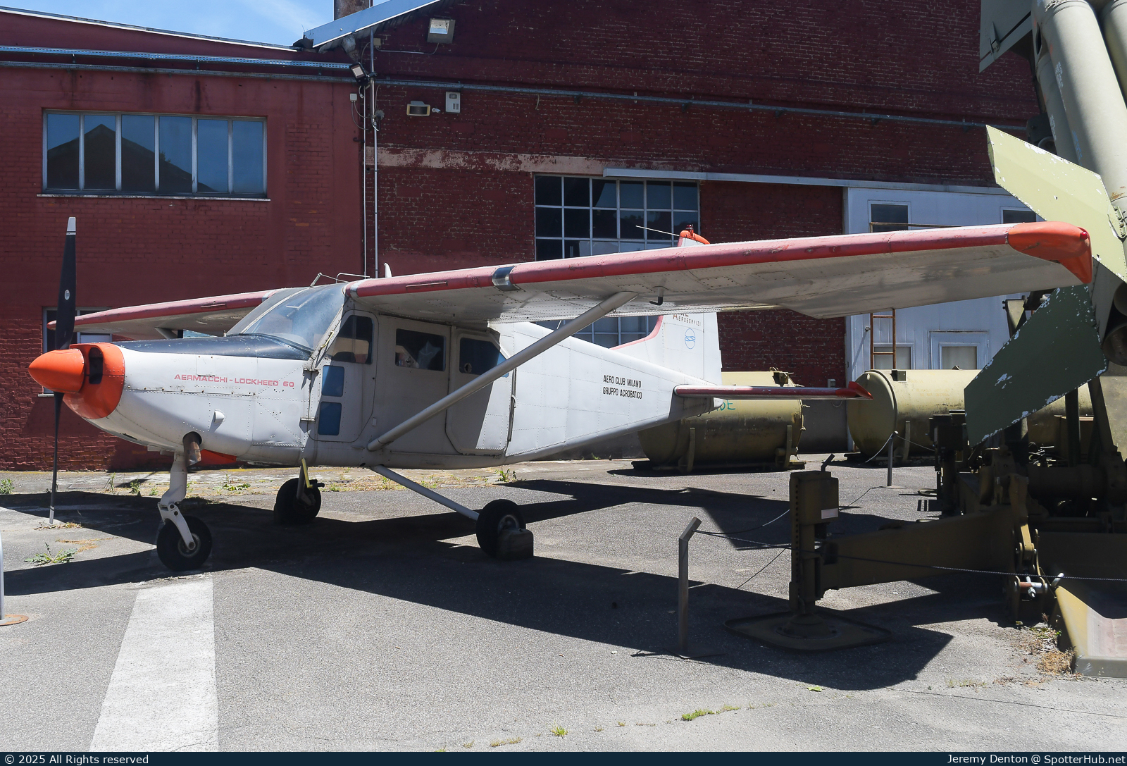 Photo of I-MACE - Aermacchi AL-60B-2 Santa Maria operated by Parco e Museo del Volo Volandia