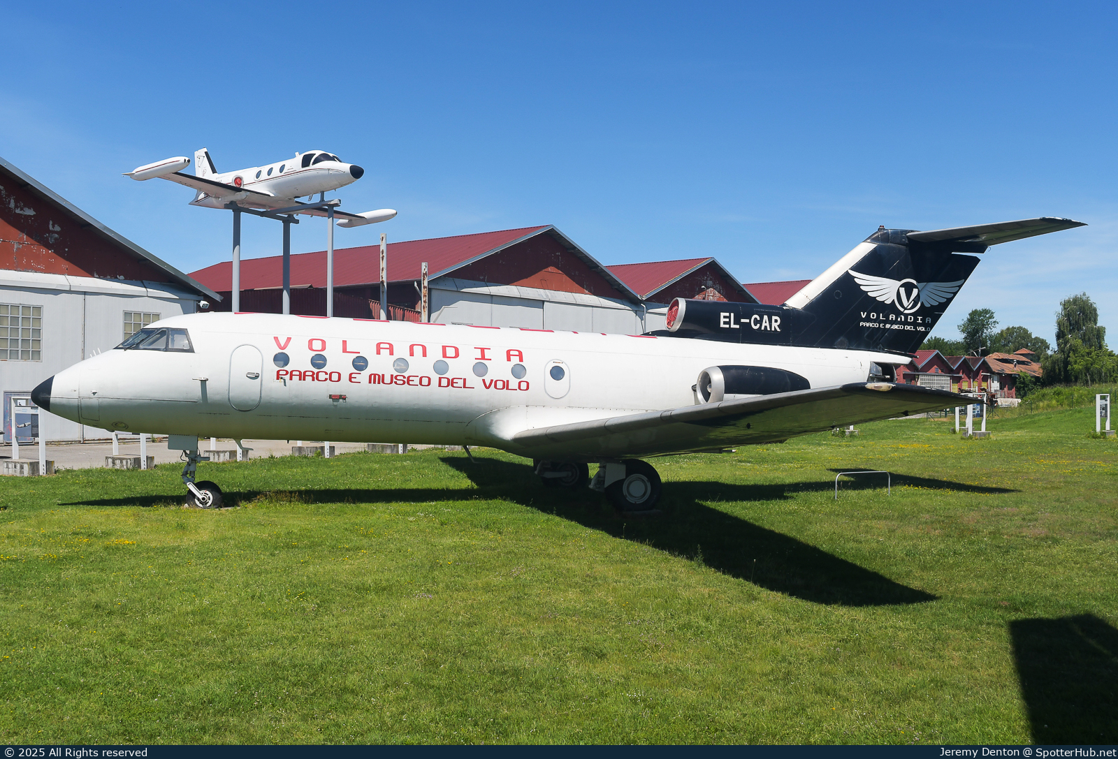Photo of EL-CAR - Yakovlev Yak-40 operated by Parco e Museo del Volo Volandia