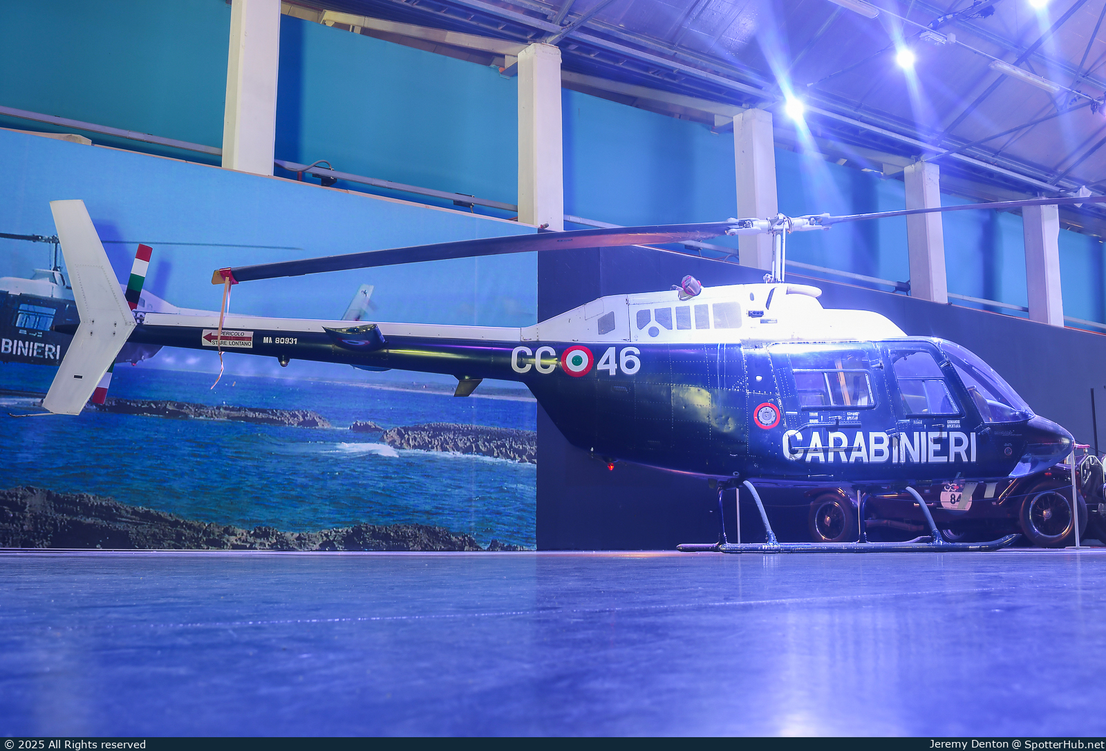 Photo of MM80931 - Agusta-Bell AB-206C-1 JetRanger operated by Italian Police - Carabinieri