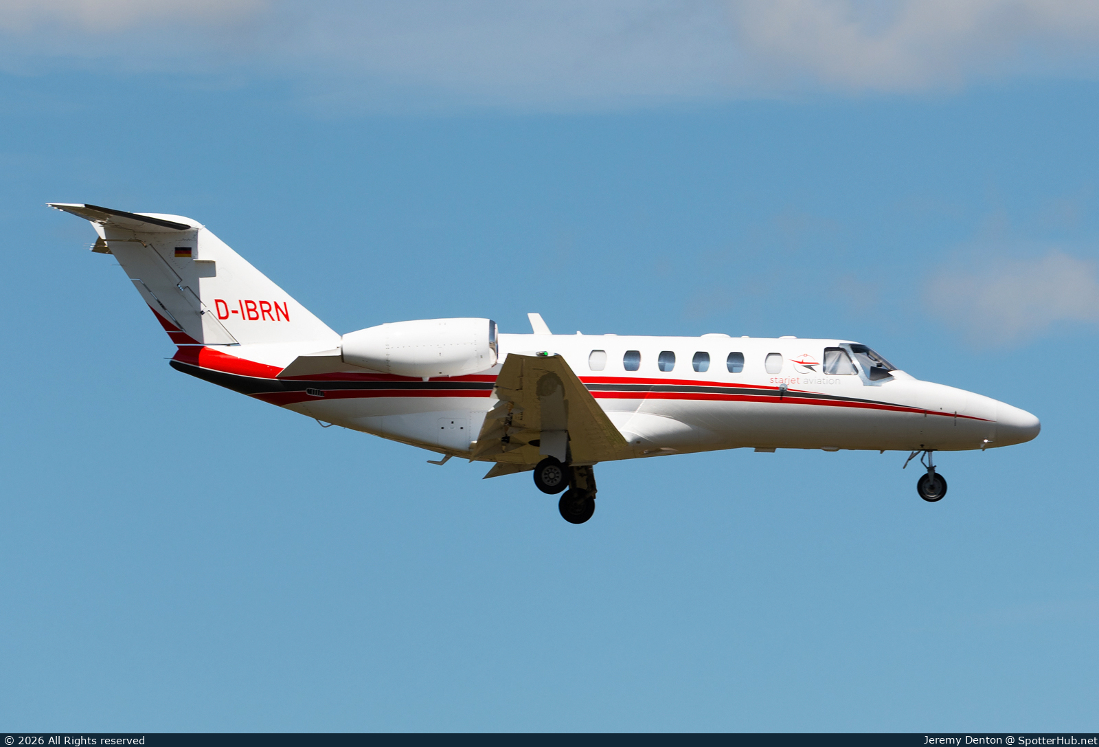 Photo of D-IBRN - Cessna 525A CitationJet CJ2+ operated by Starjet Aviation