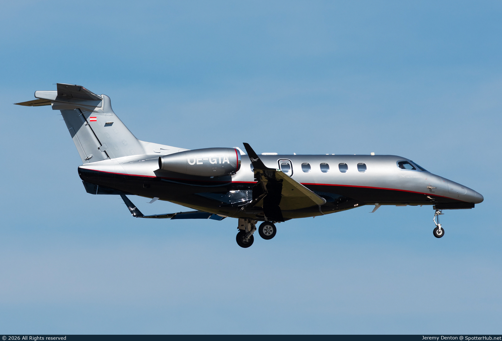 Photo of OE-GTA - Embraer Phenom 300E operated by Haute Aviation GmbH