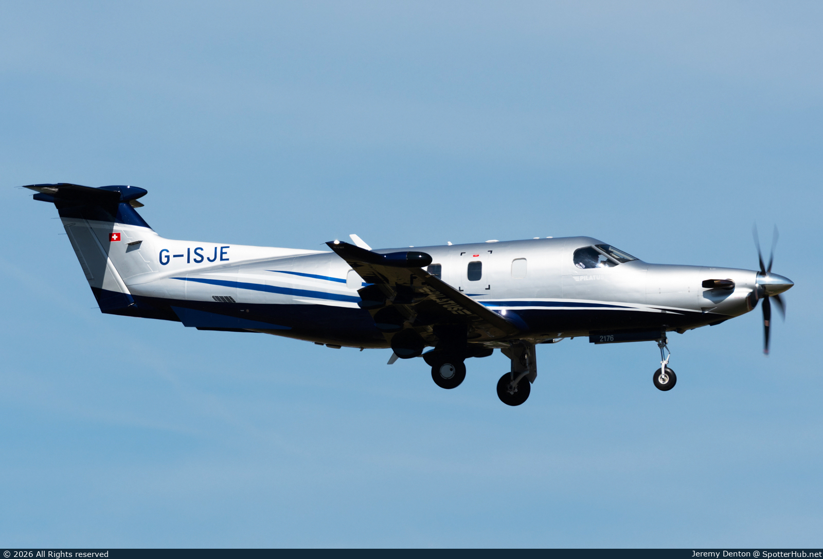 Photo of G-ISJE - Pilatus PC-12 NGX operated by 247 Aviation