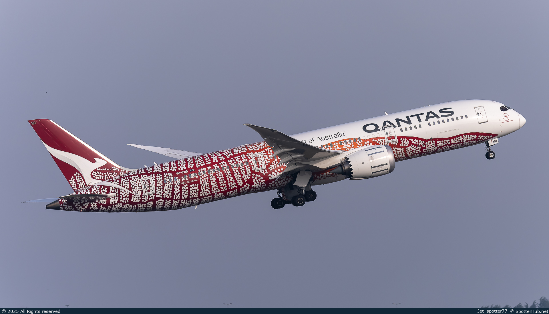 Photo of VH-ZND - Boeing 787-9 Dreamliner operated by Qantas