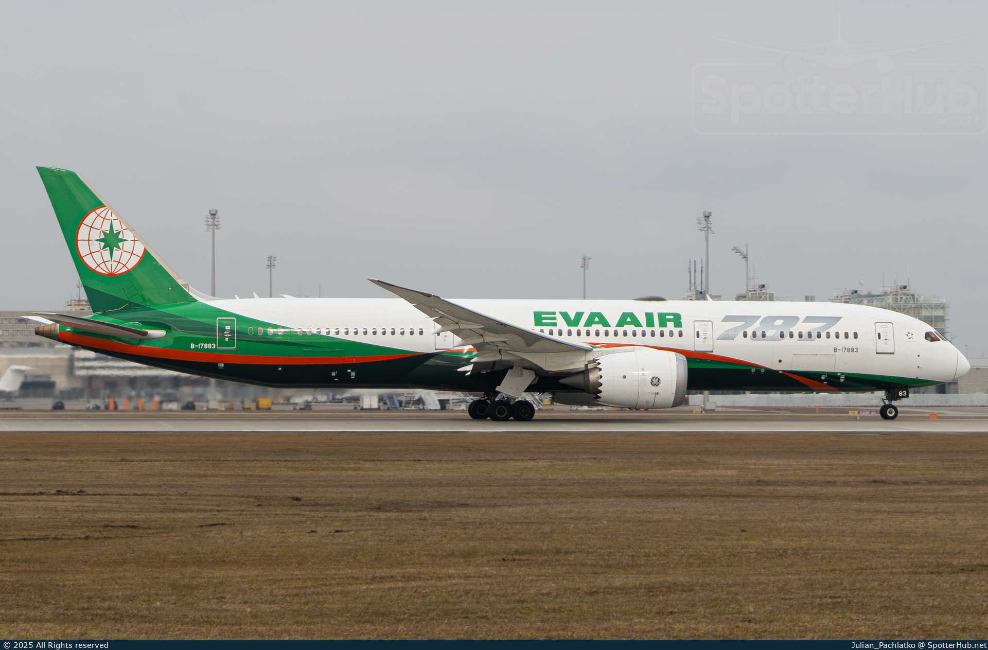 Photo of B-17883 - Boeing 787-9 Dreamliner operated by EVA Air
