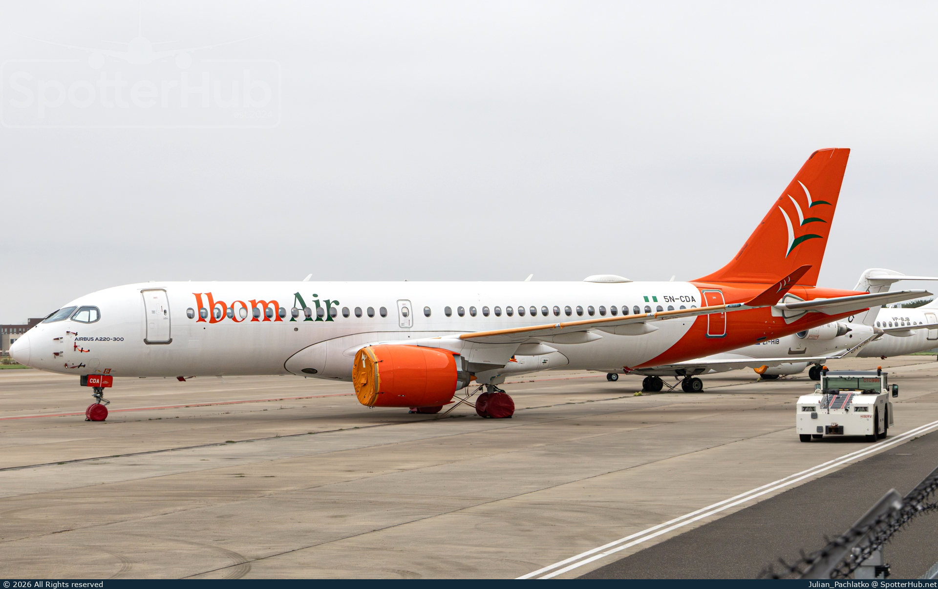 Photo of 5N-CDA - Airbus A220-300 operated by Ibom Air