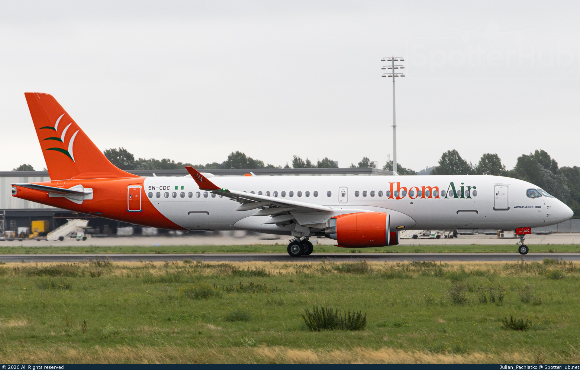 Photo of 5N-CDC - Airbus A220-300 operated by Ibom Air