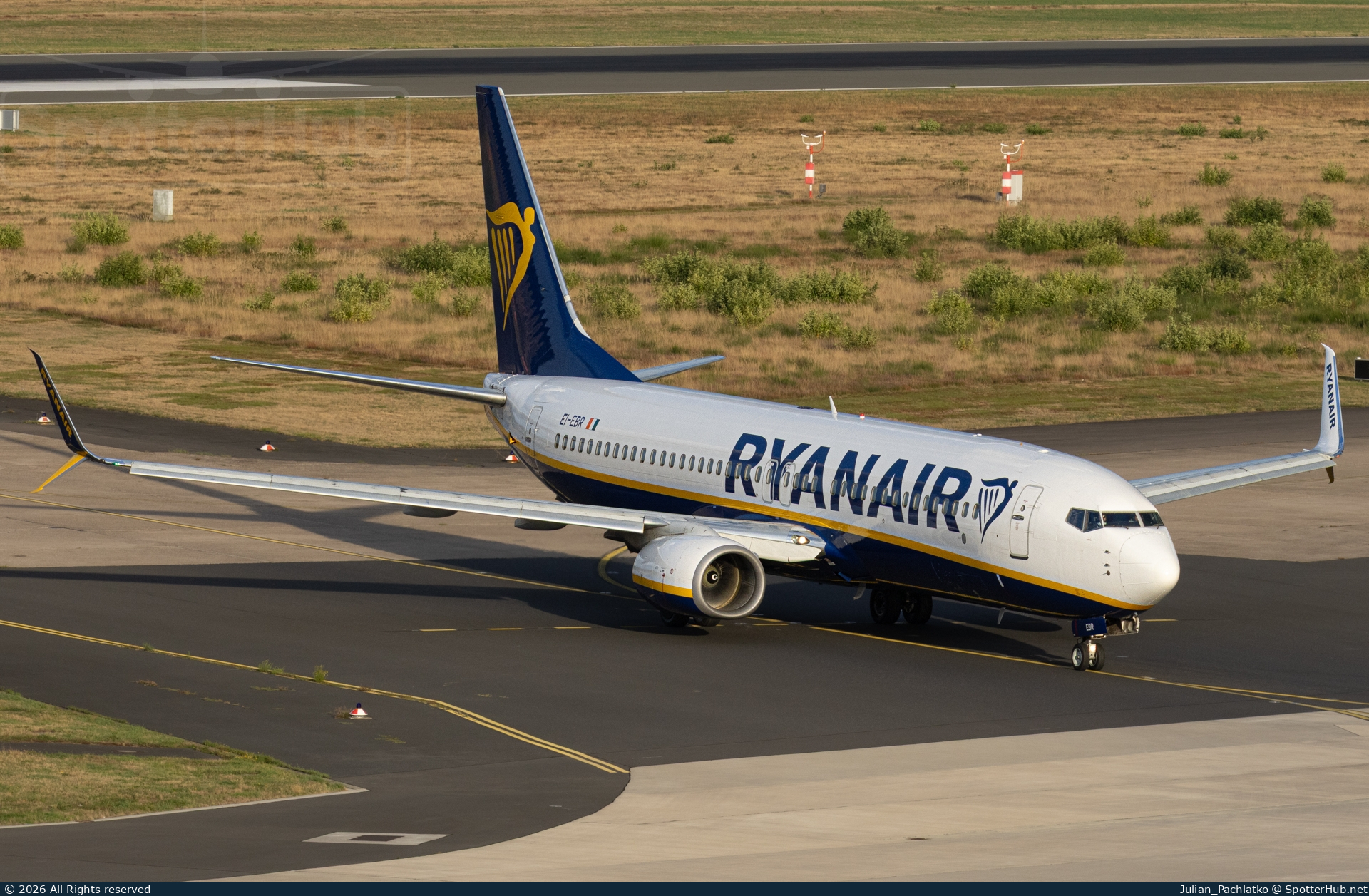 Photo of EI-EBR - Boeing 737-8AS operated by Ryanair