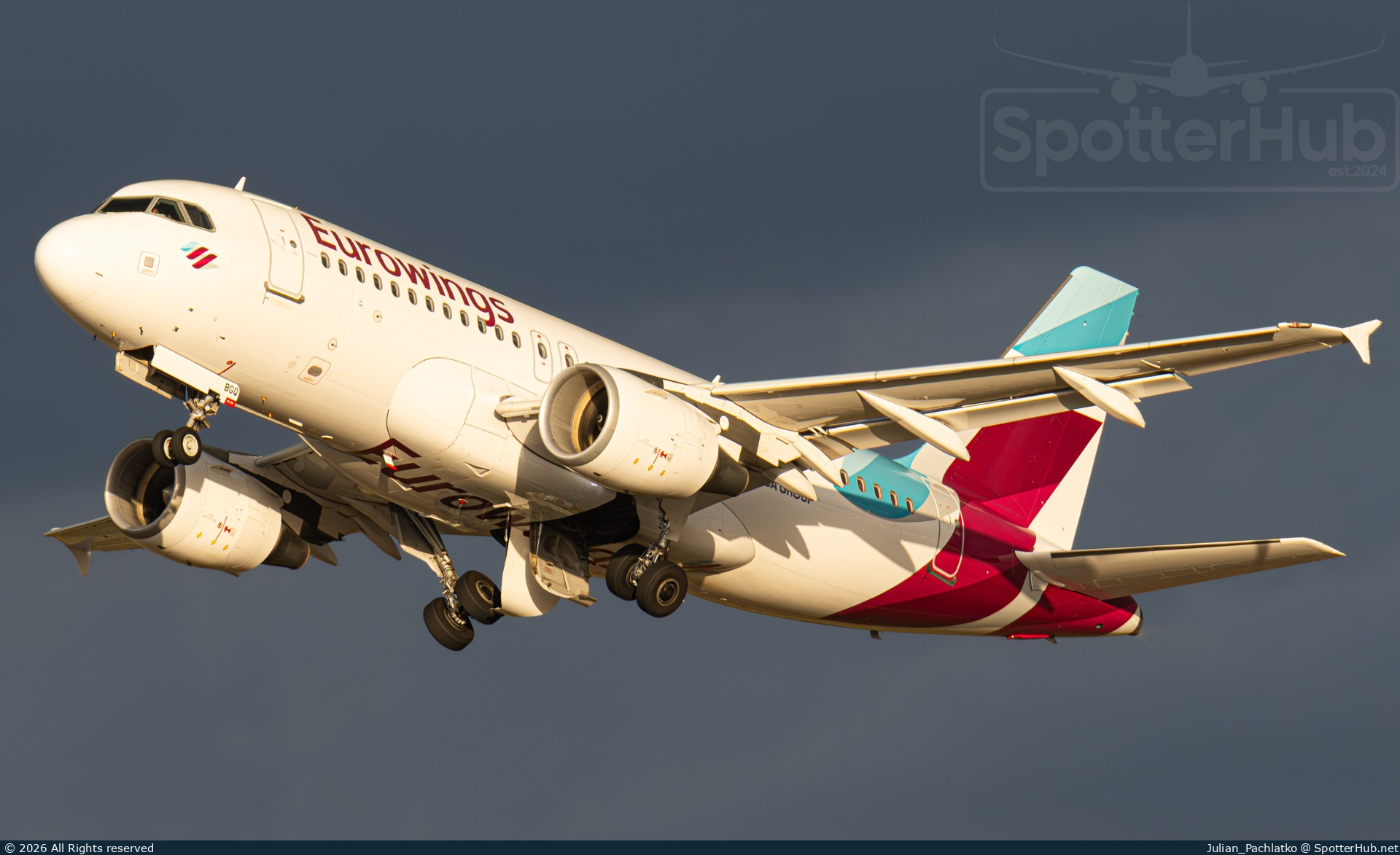 Photo of D-ABGQ - Airbus A319-112 operated by Eurowings
