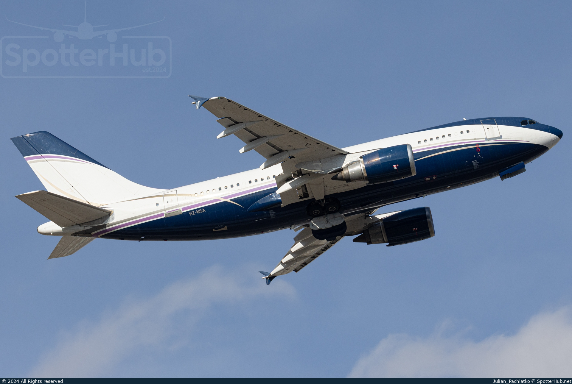 Photo of HZ-NSA - Airbus A310-304 operated by Al-Atheer Aviation