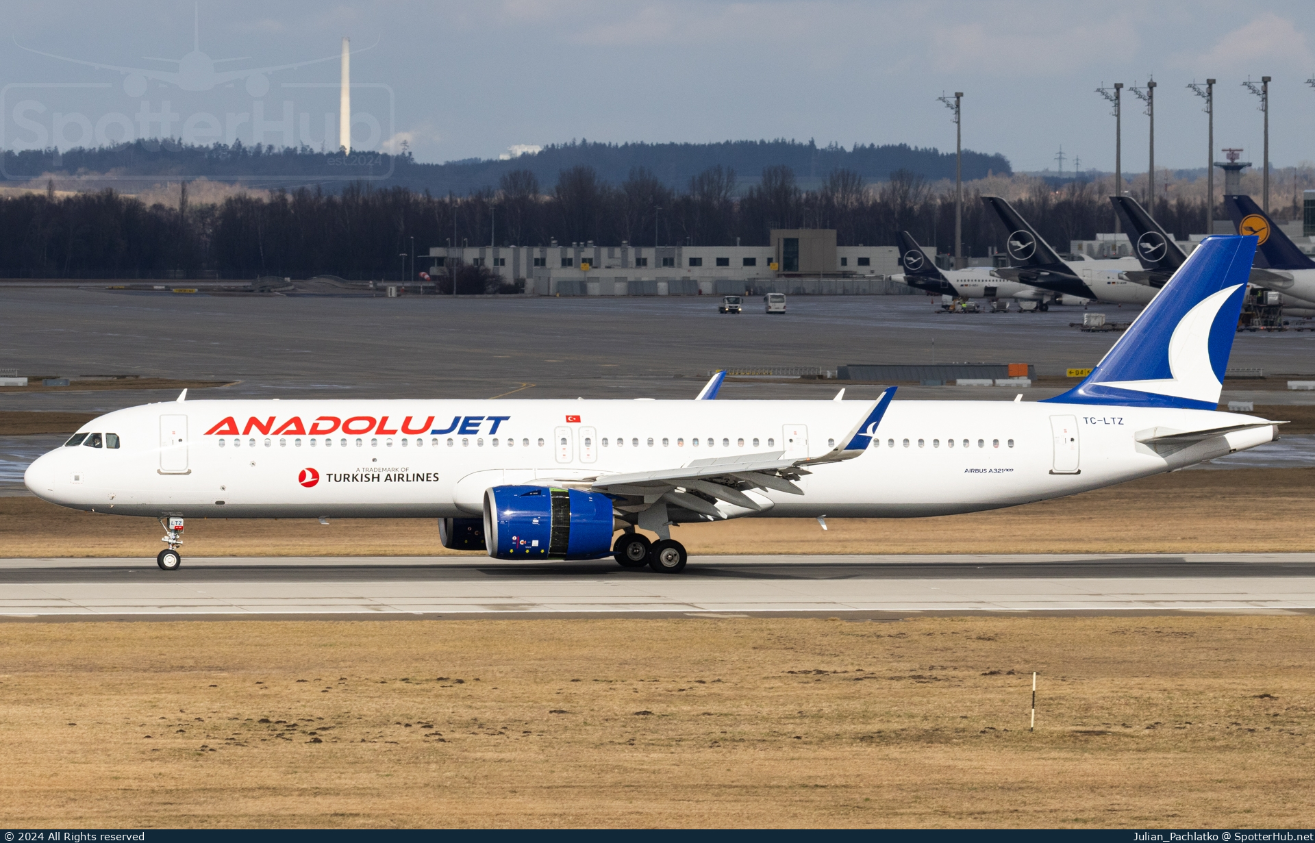 Photo of TC-LTZ - Airbus A321-271NX operated by AnadoluJet