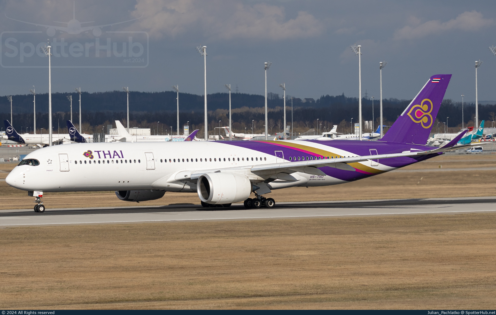 Photo of HS-THD - Airbus A350-941 operated by Thai Airways International