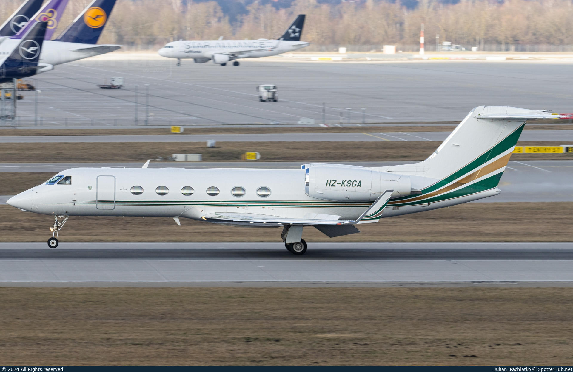 Photo of HZ-KSGA - Gulfstream GIV-X (G450) operated by NAS National Air Services