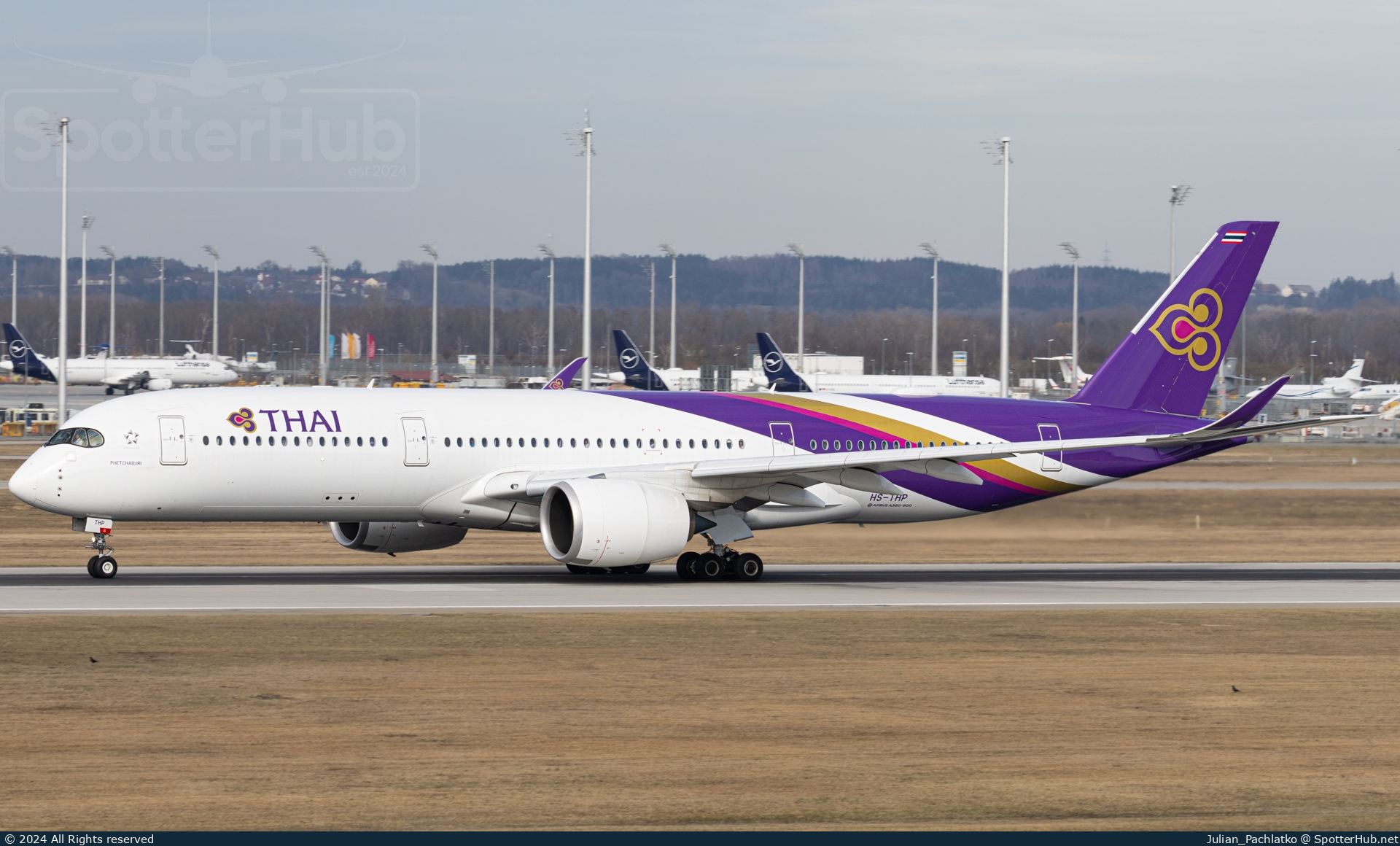 Photo of HS-THP - Airbus A350-941 operated by Thai Airways International