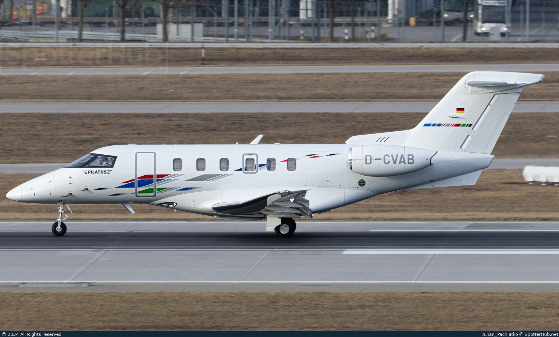 Photo of D-CVAB - Pilatus PC-24 operated by Volkswagen AirService