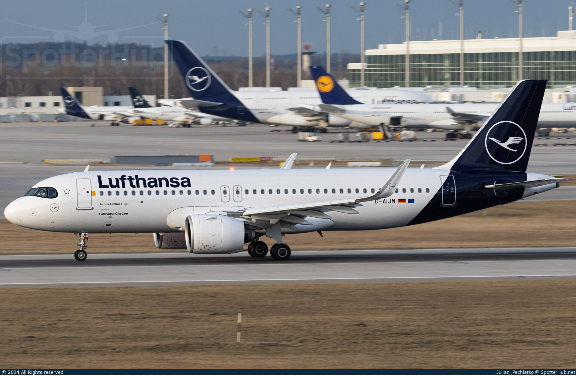 Photo of D-AIJM - Airbus A320-271N operated by Lufthansa CityLine