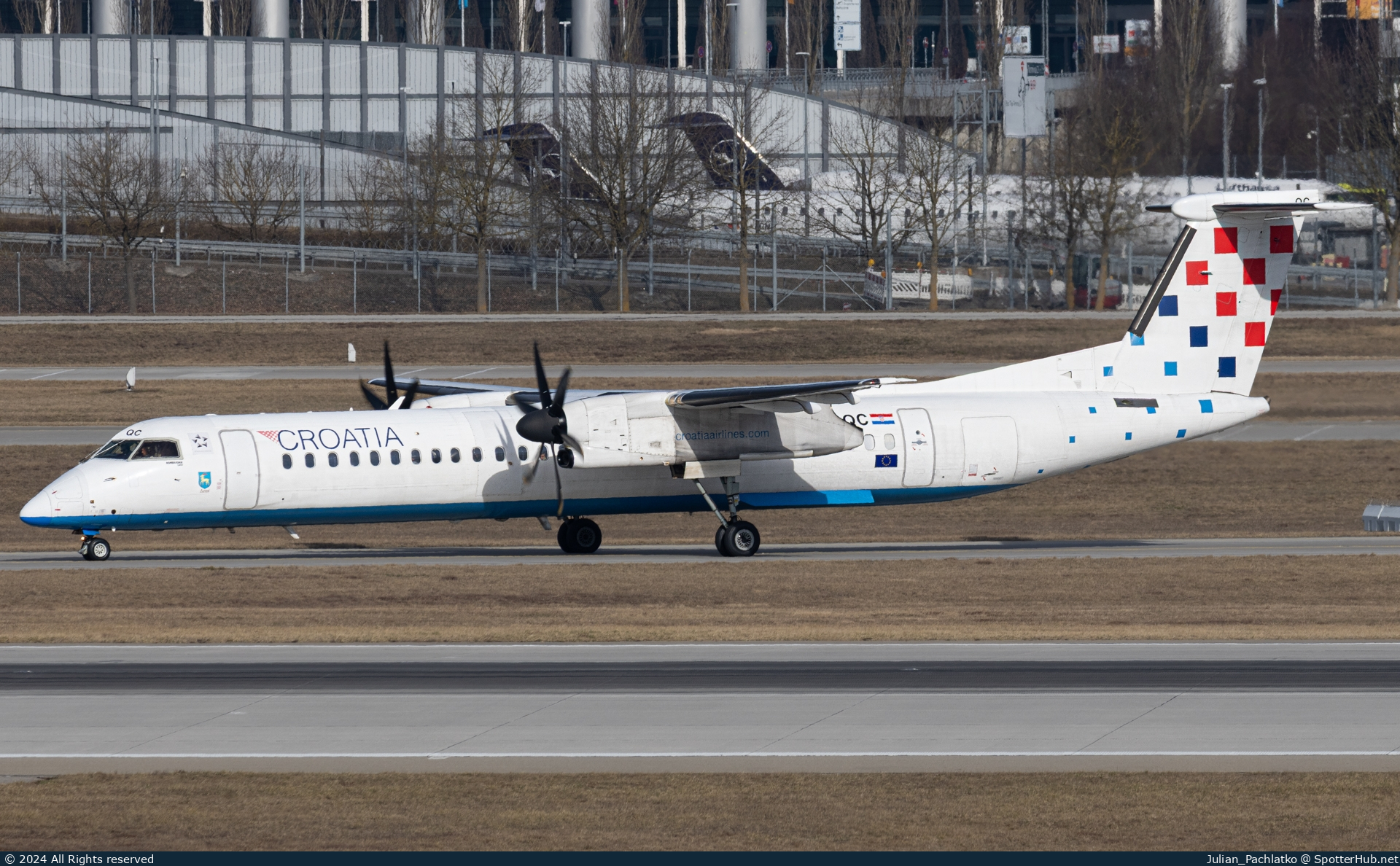 Photo of 9A-CQC - Bombardier DHC-8-402 Dash 8 Q400 operated by Croatia Airlines