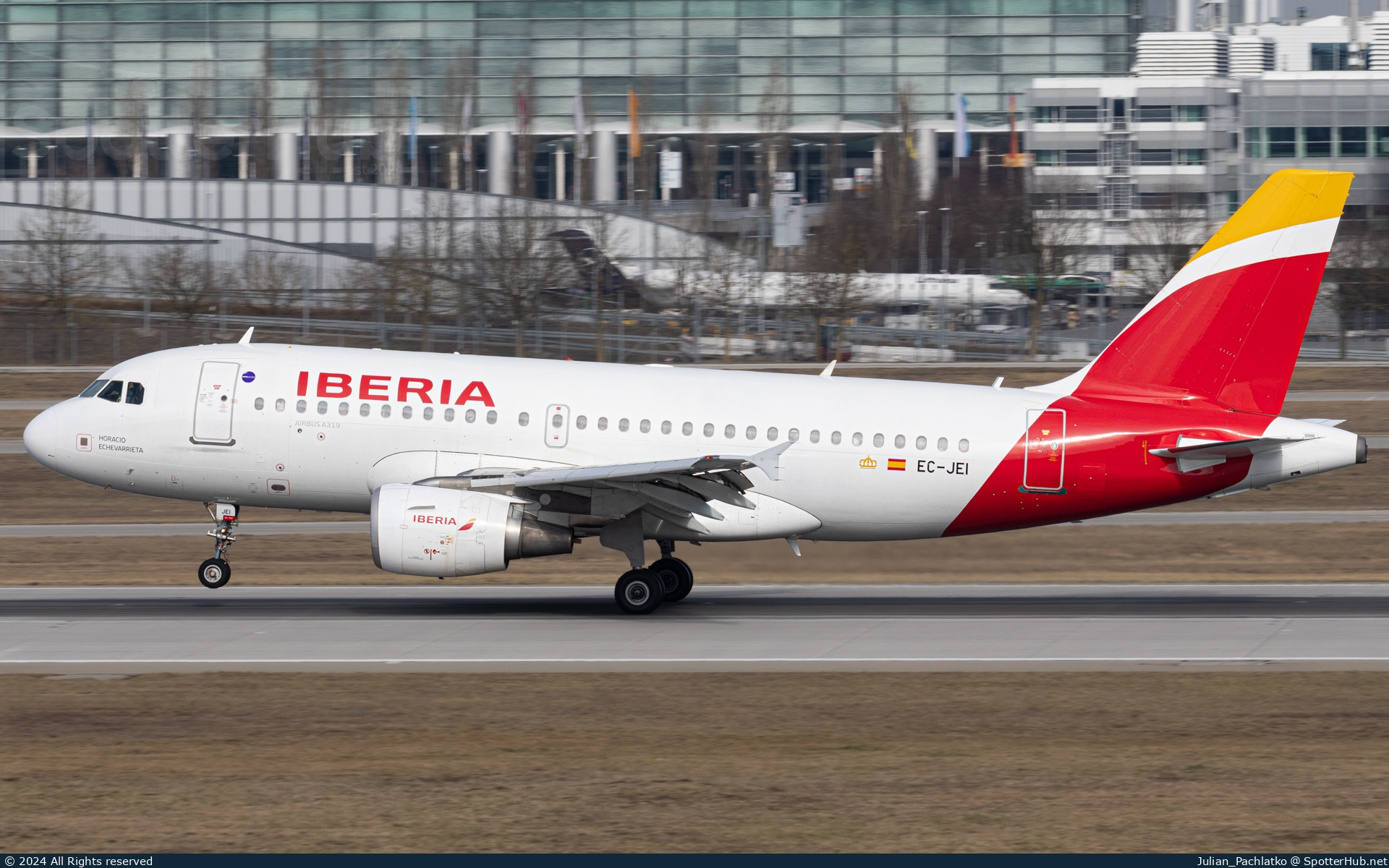 Photo of EC-JEI - Airbus A319-111 operated by Iberia