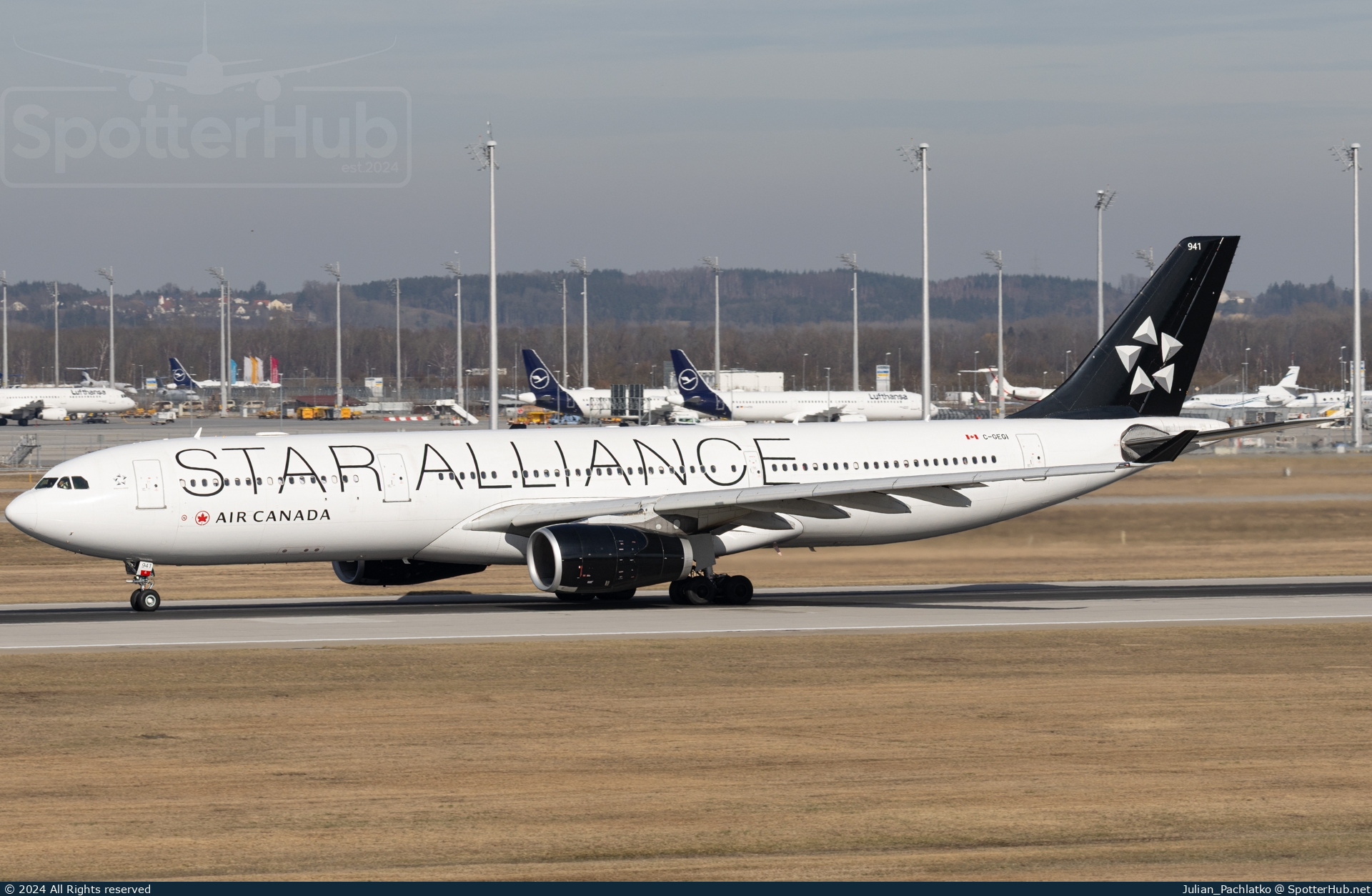 Photo of C-GEGI - Airbus A330-343 operated by Air Canada