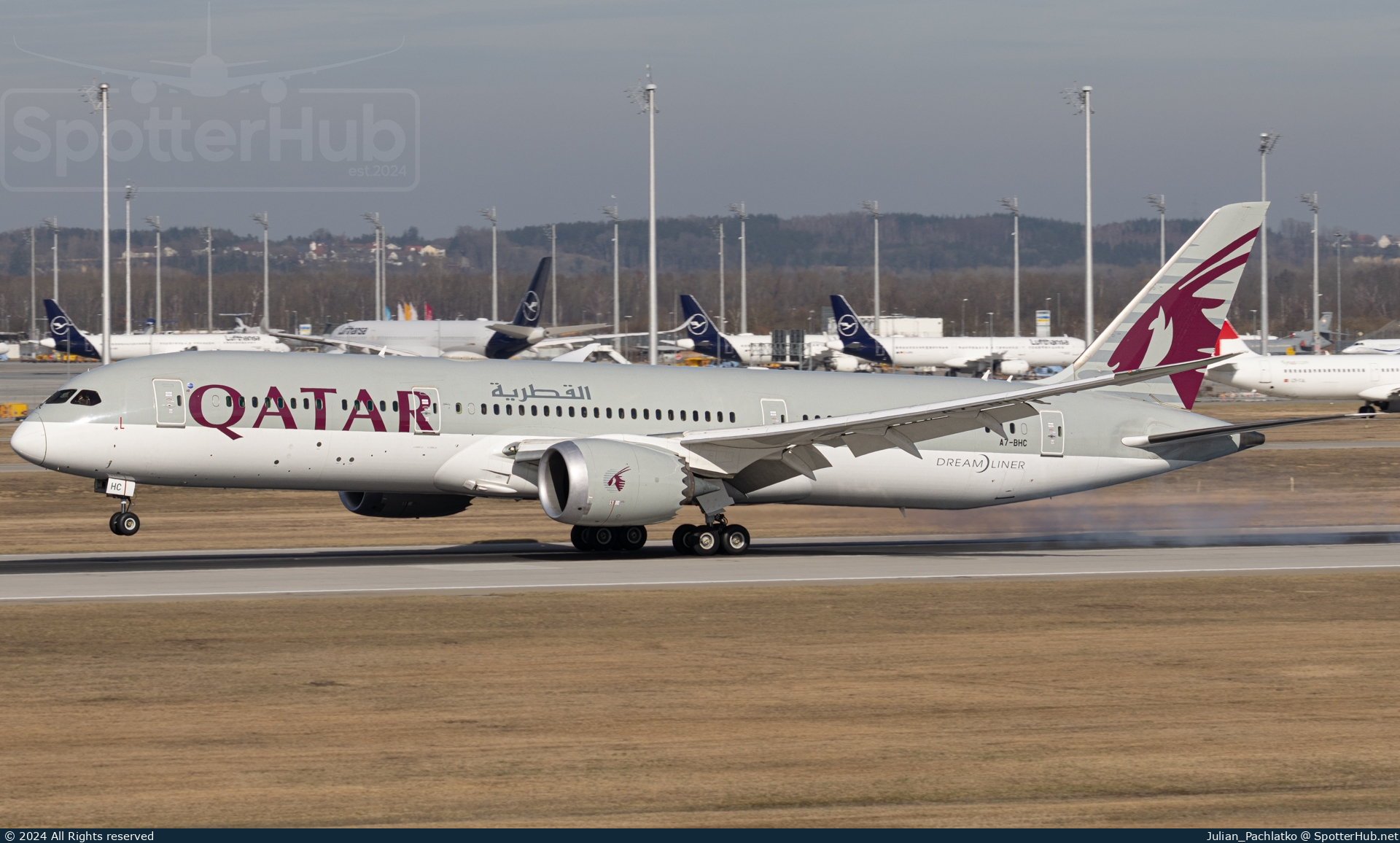 Photo of A7-BHC - Boeing 787-9 Dreamliner operated by Qatar Airways
