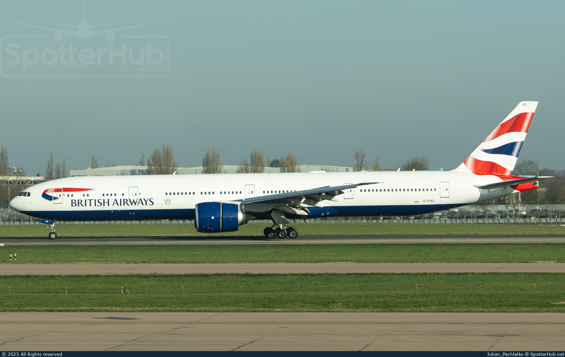 Photo of G-STBG - Boeing 777-336(ER) operated by British Airways