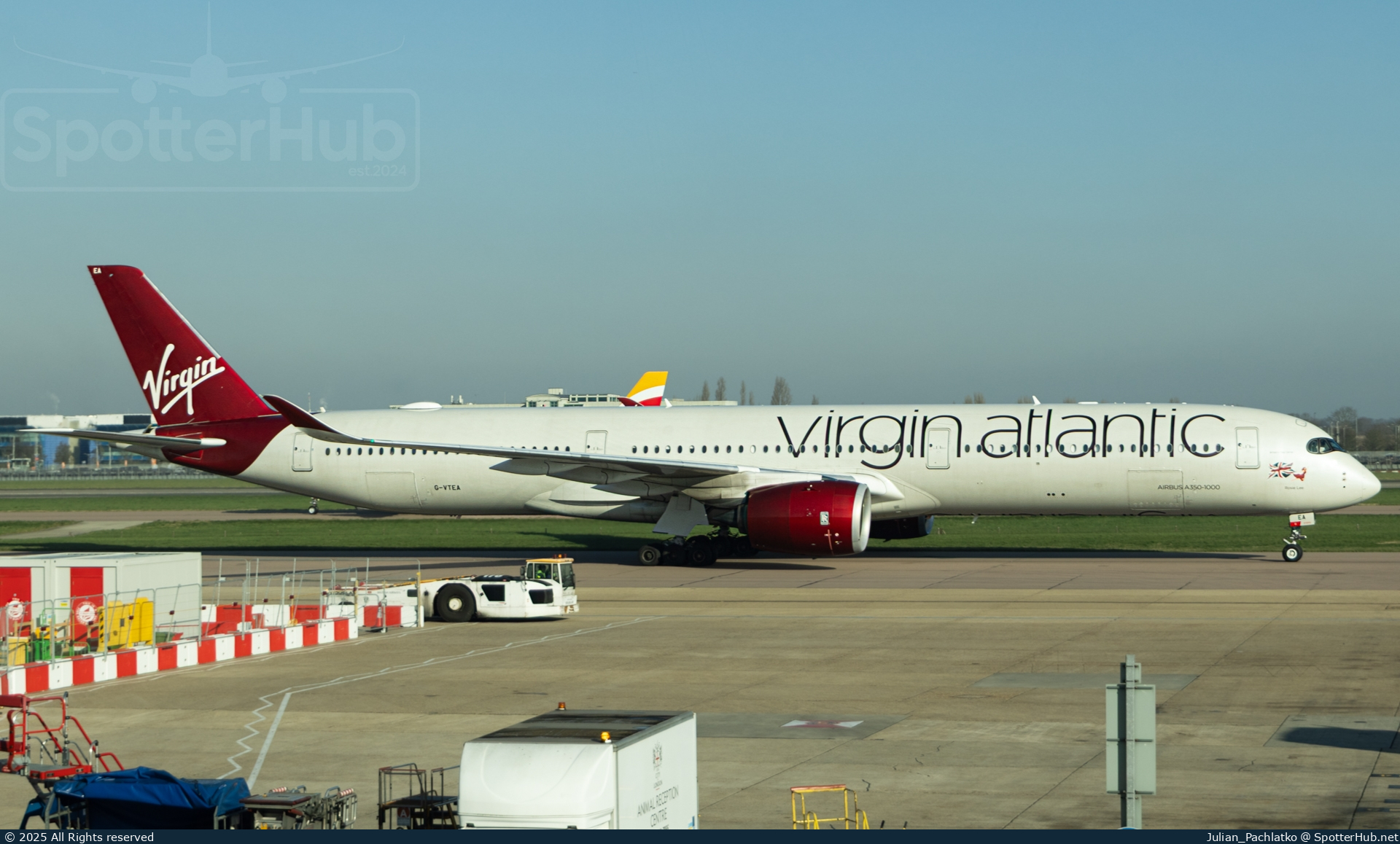 Photo of G-VTEA - Airbus A350-1041 operated by Virgin Atlantic Airways