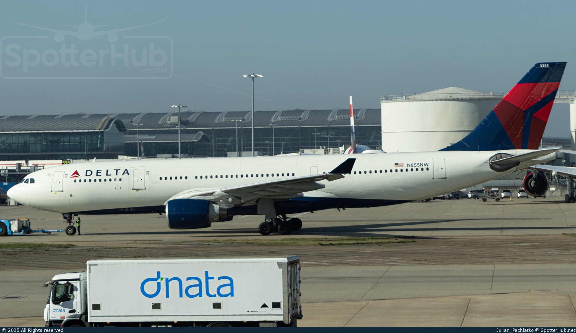 Photo of N855NW - Airbus A330-223 operated by Delta Air Lines