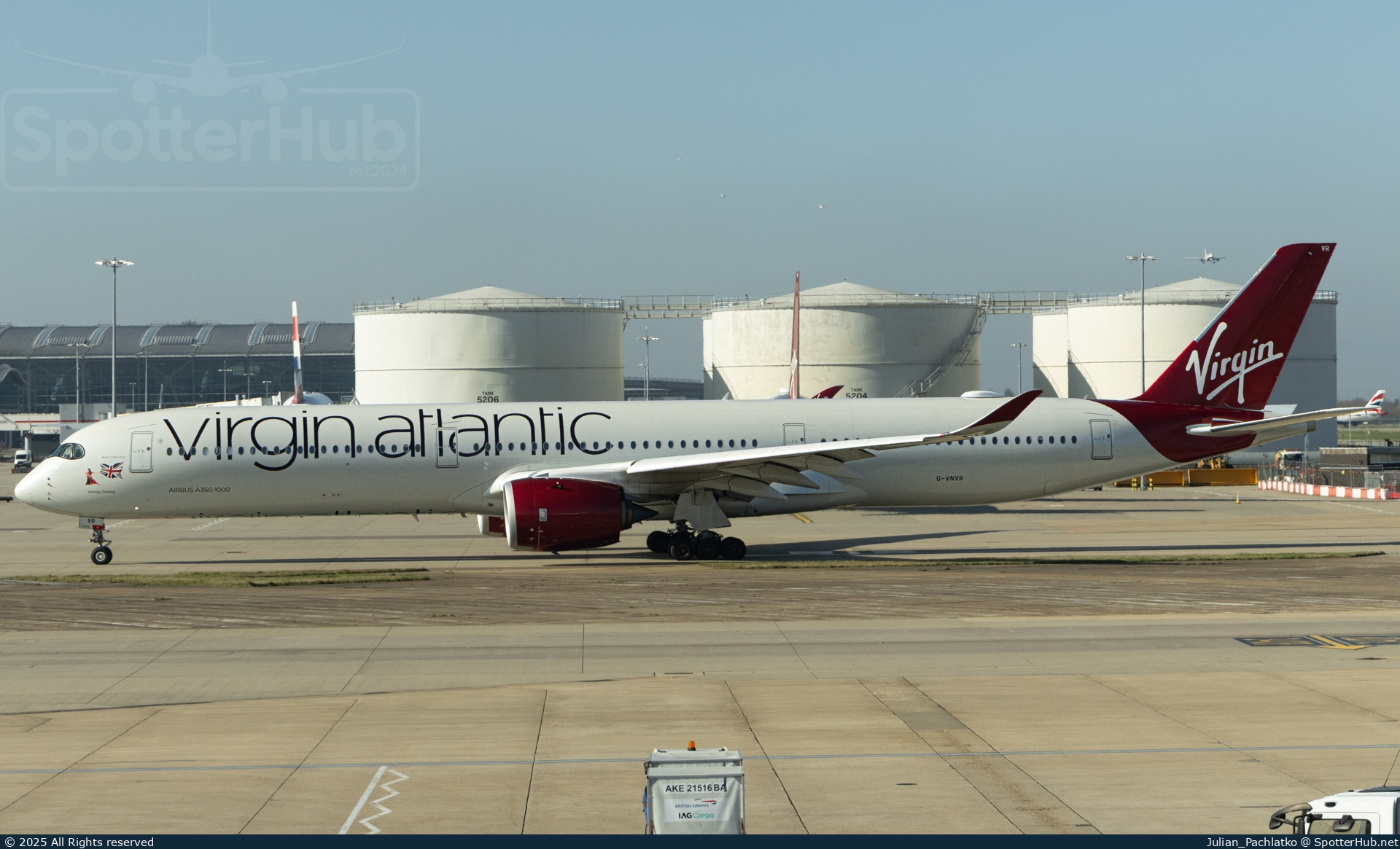 Photo of G-VNVR - Airbus A350-1041 operated by Virgin Atlantic Airways