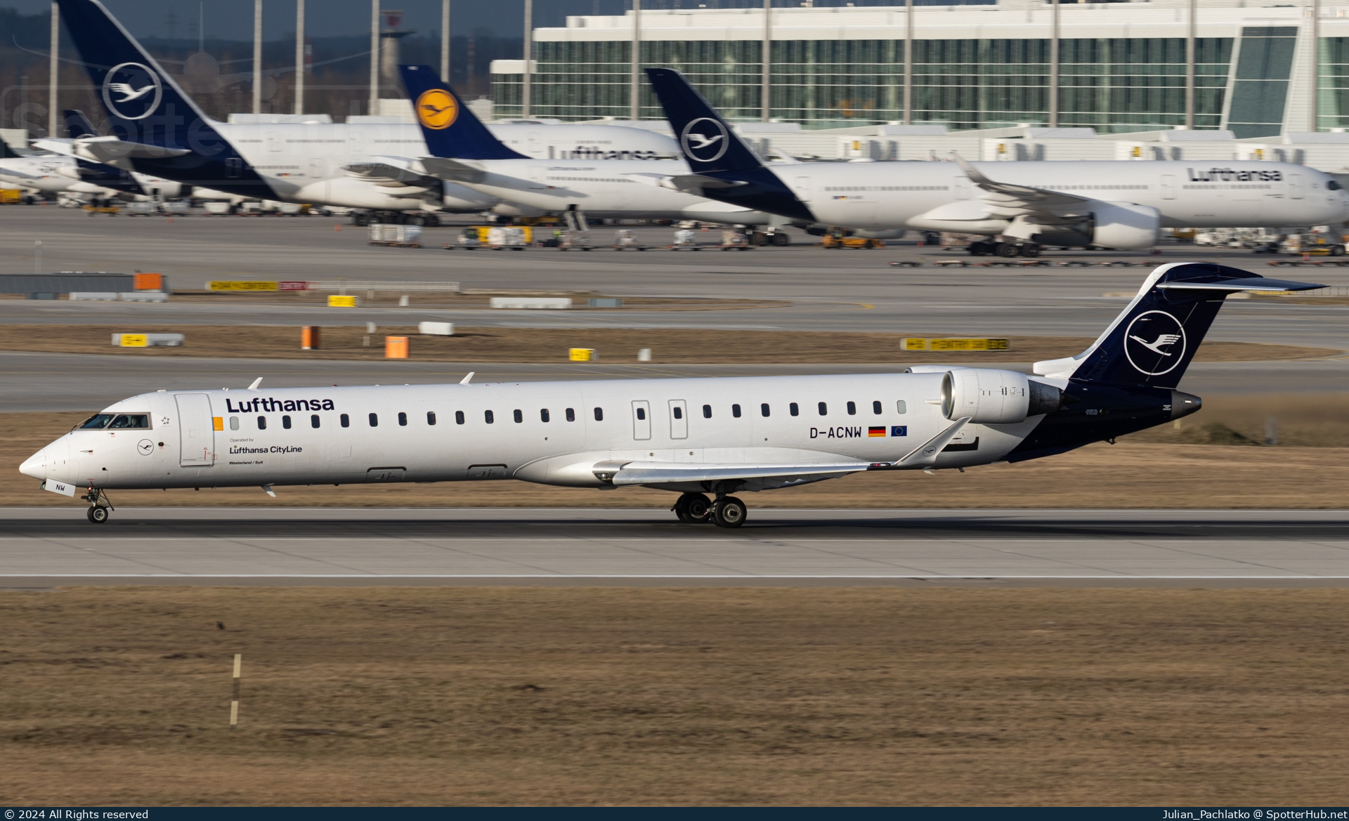 Photo of D-ACNW - Bombardier CRJ-900LR operated by Lufthansa CityLine