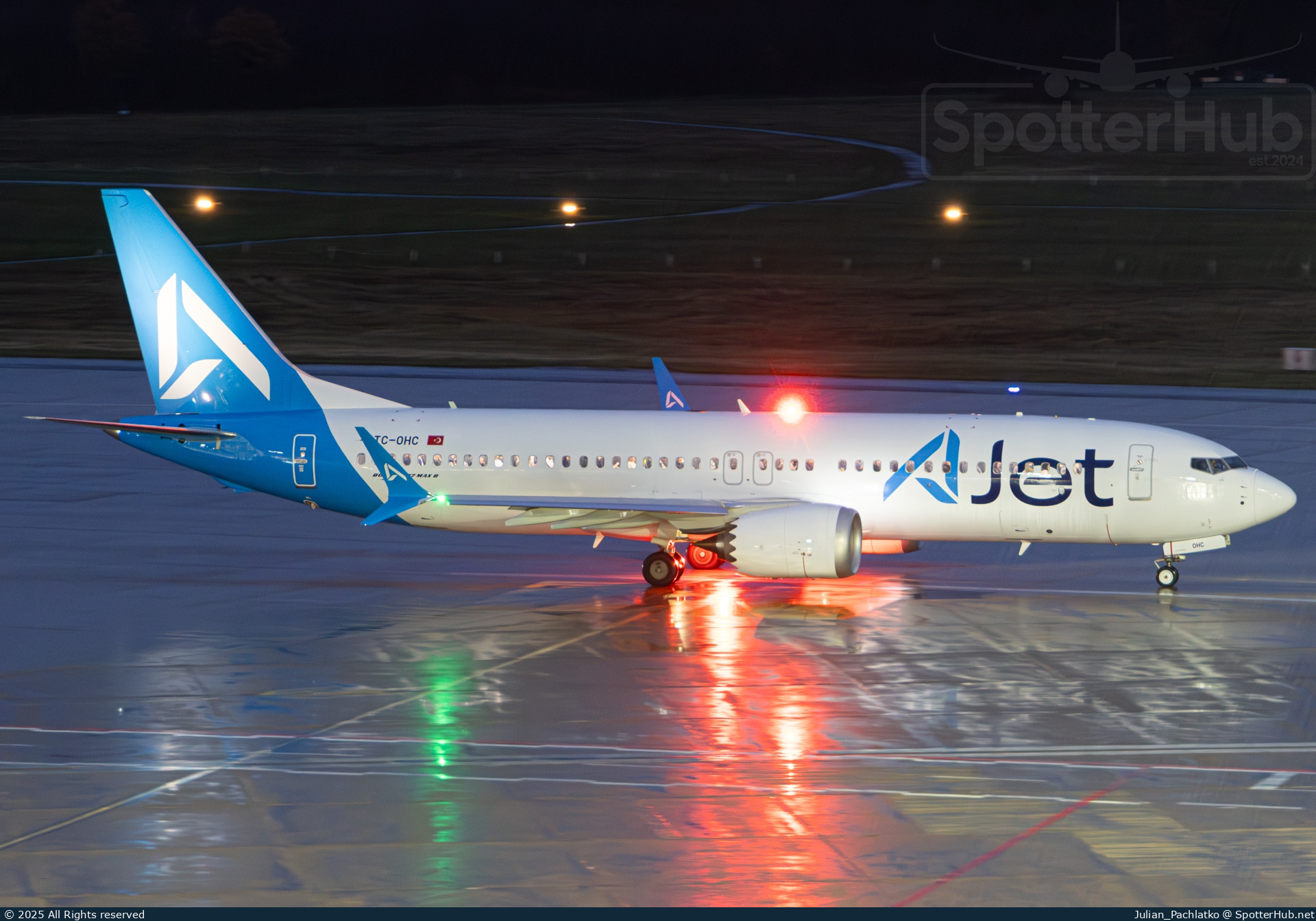 Photo of TC-OHC - Boeing 737 MAX 8 operated by AJet