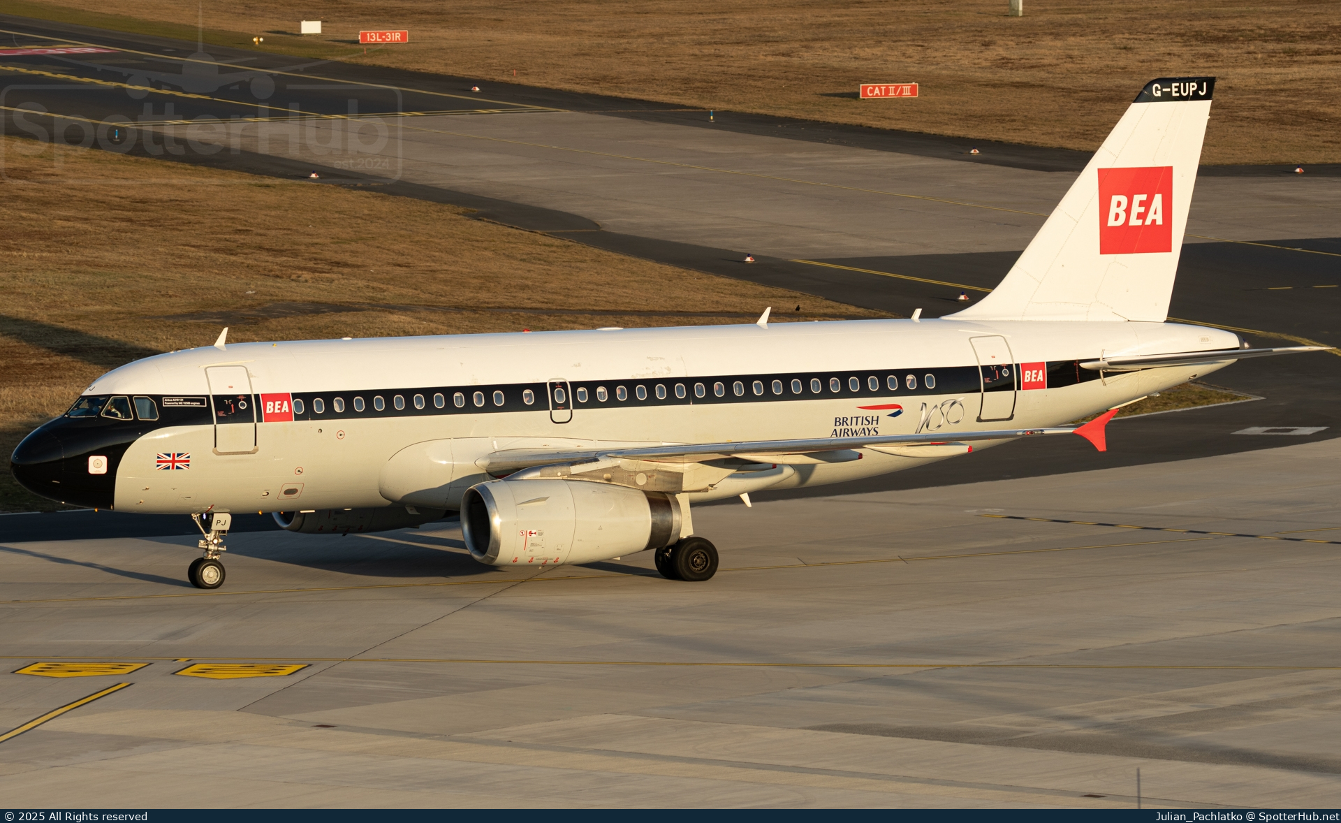 Photo of G-EUPJ - Airbus A319-131 operated by British Airways