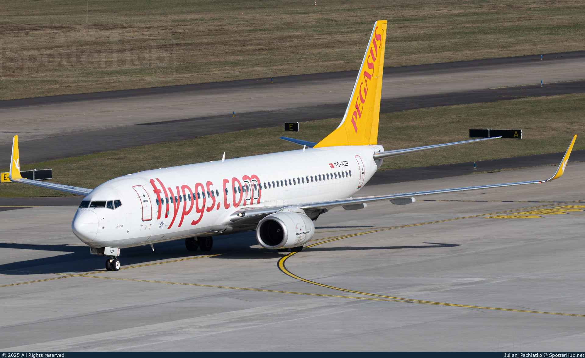 Photo of TC-AZP - Boeing 737-82R operated by Pegasus Airlines