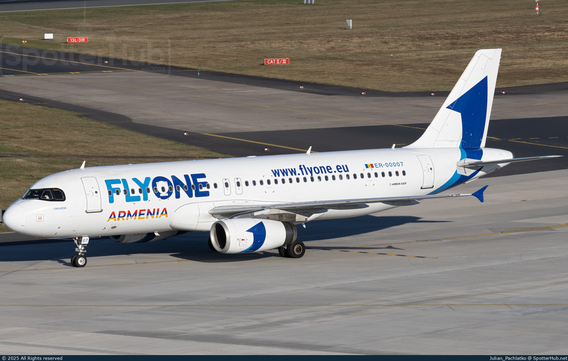 Photo of ER-00007 - Airbus A320-232 operated by FlyOne Armenia