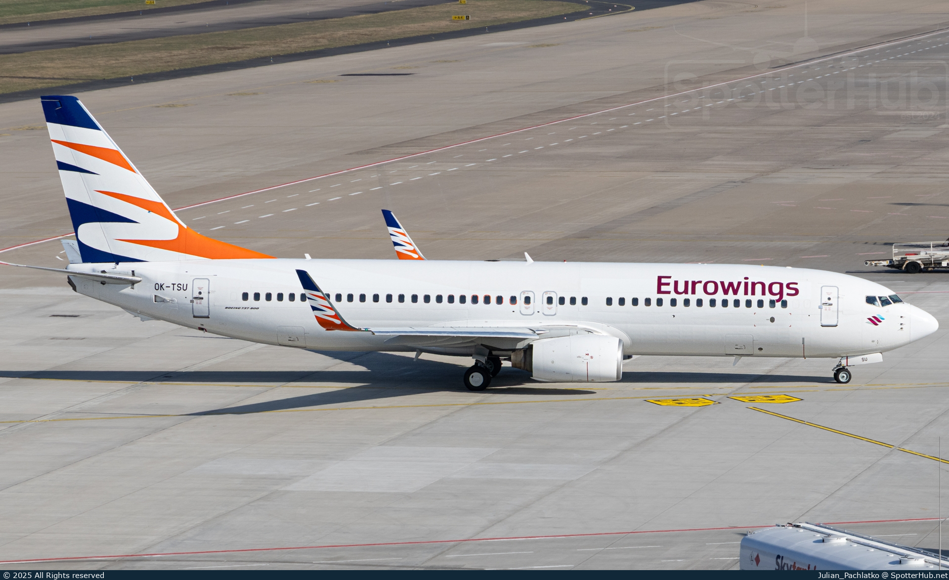 Photo of OK-TSU - Boeing 737-8FZ operated by Eurowings (opb SmartWings)