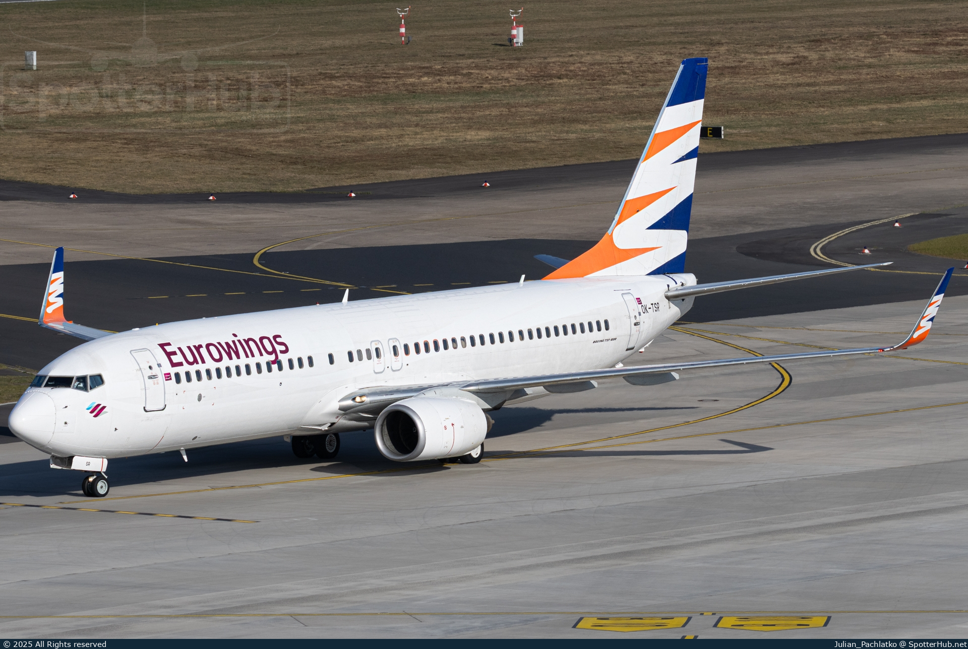 Photo of OK-TSR - Boeing 737-82R operated by Eurowings (opb SmartWings)