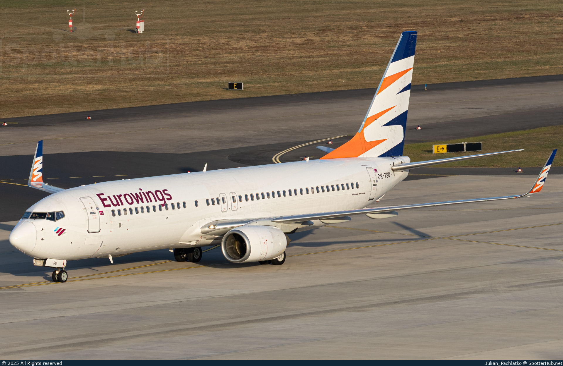 Photo of OK-TSO - Boeing 737-8GQ operated by Eurowings (opb SmartWings)