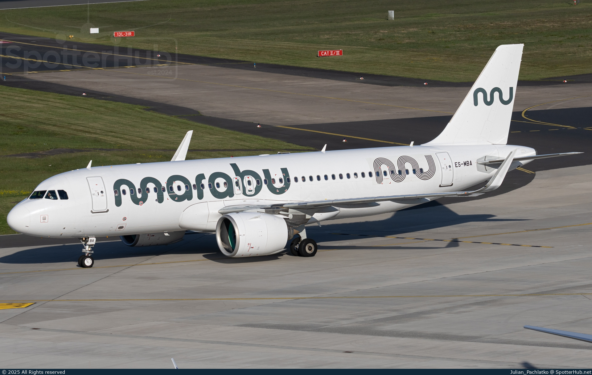 Photo of ES-MBA - Airbus A320-271N operated by Marabu Airlines