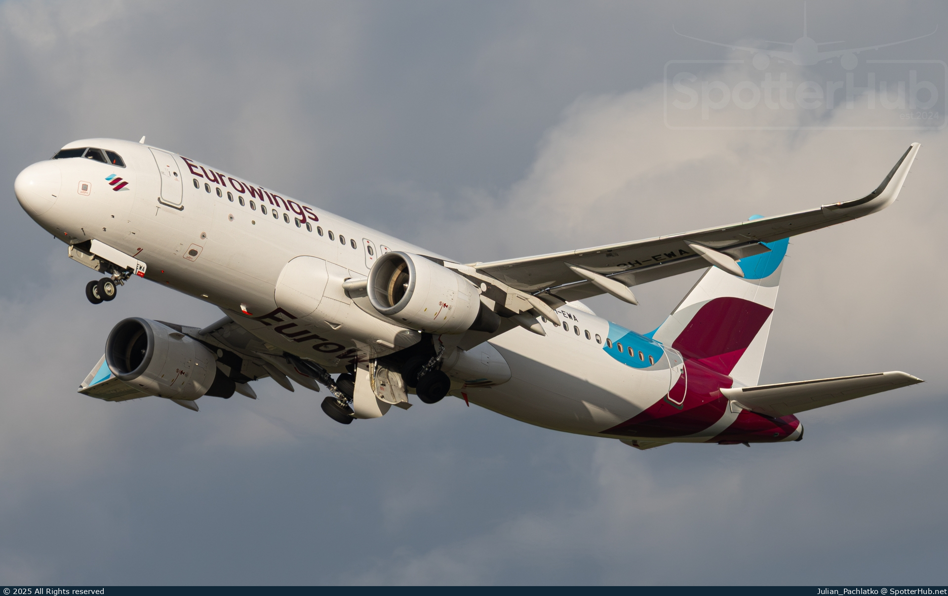 Photo of 9H-EWA - Airbus A320-214 operated by Eurowings Europe Malta