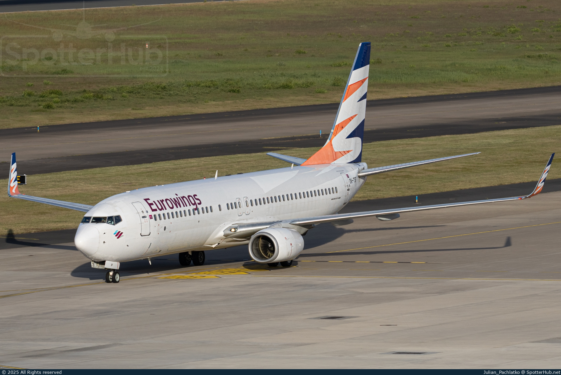 Photo of OK-TSF - Boeing 737-8GJ operated by Eurowings (opb SmartWings)