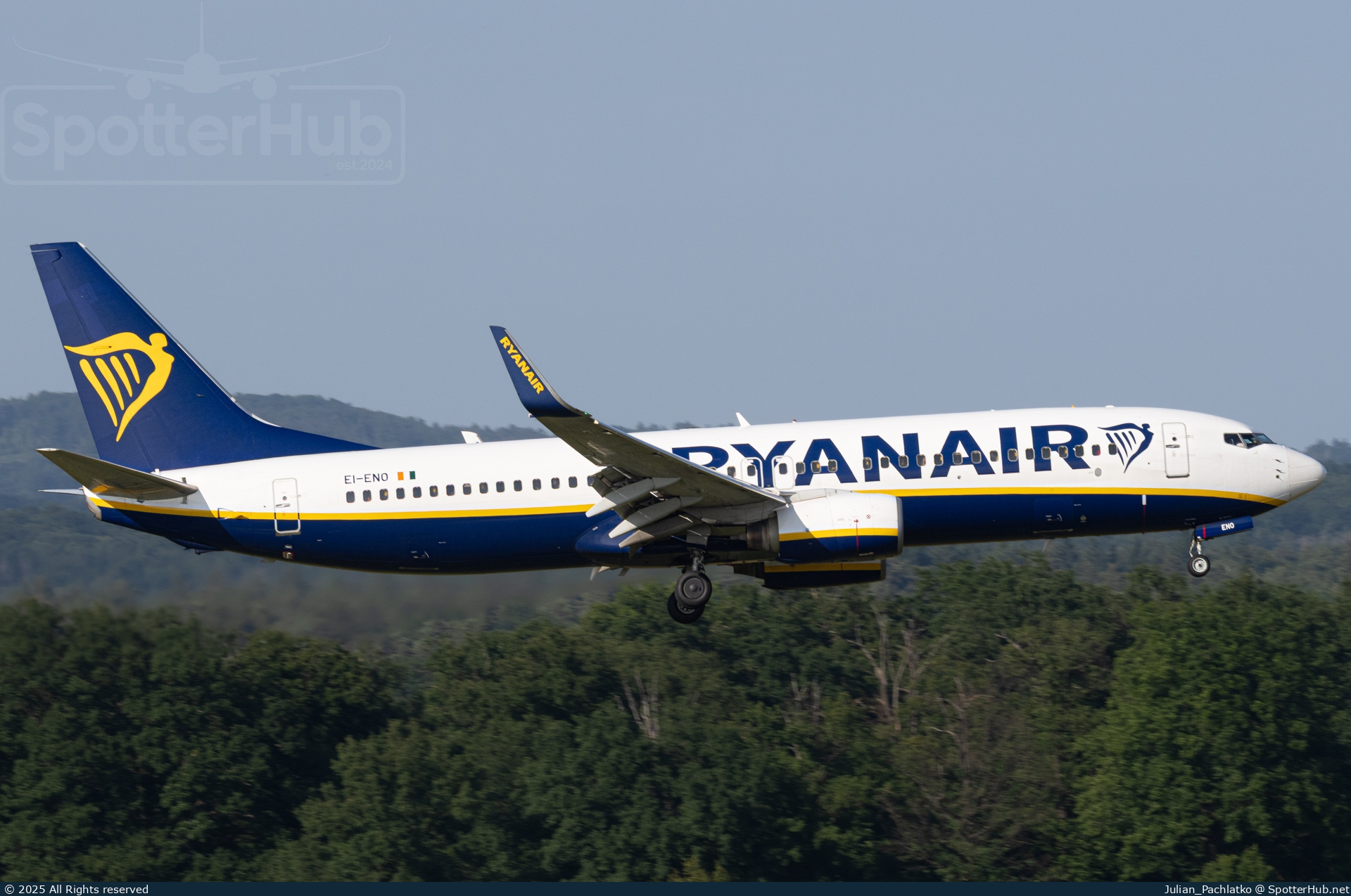 Photo of EI-ENO - Boeing 737-8AS operated by Ryanair