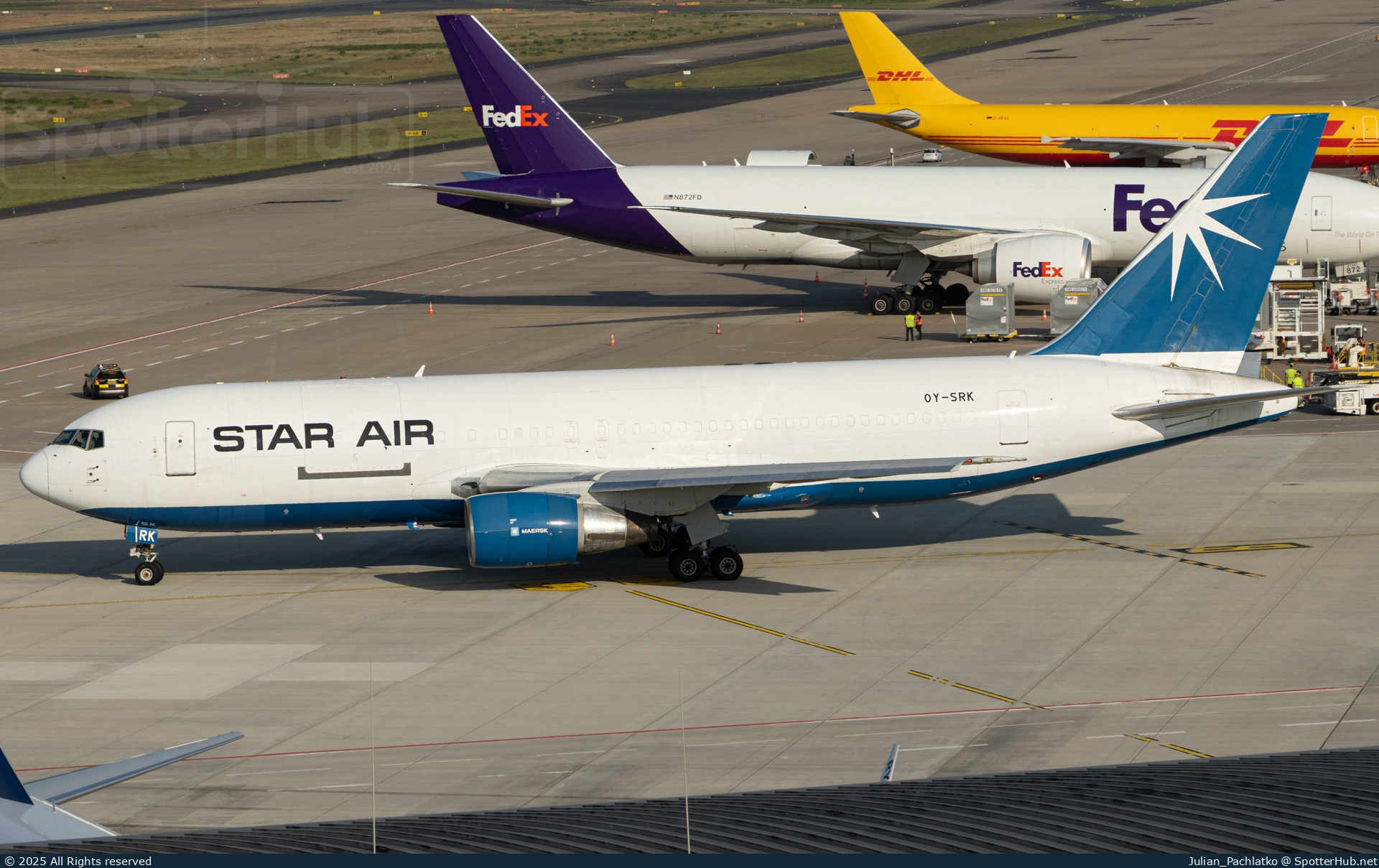 Photo of OY-SRK - Boeing 767-204(BDSF) operated by Star Air