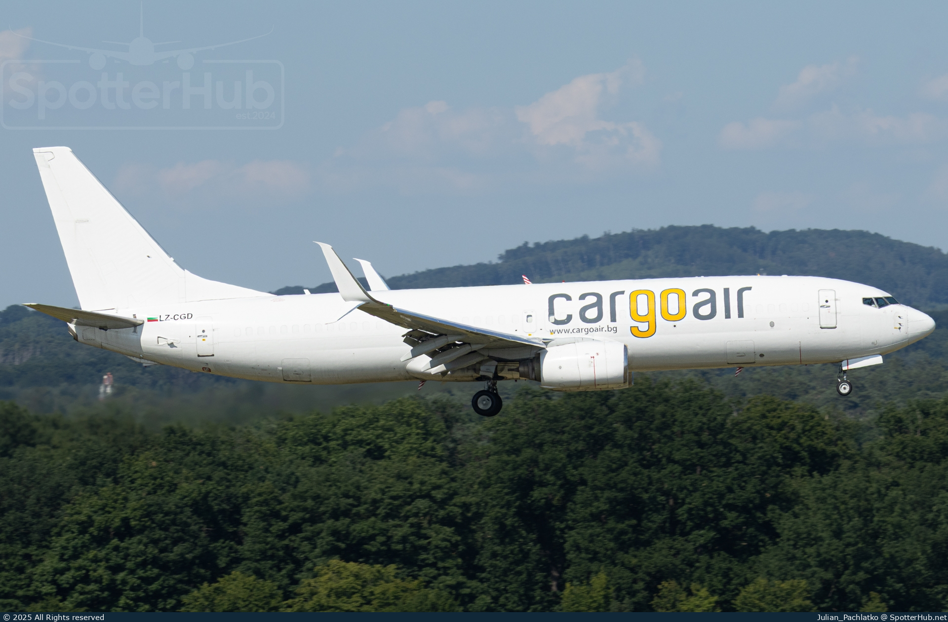 Photo of LZ-CGD - Boeing 737-8K5(SF) operated by Cargoair